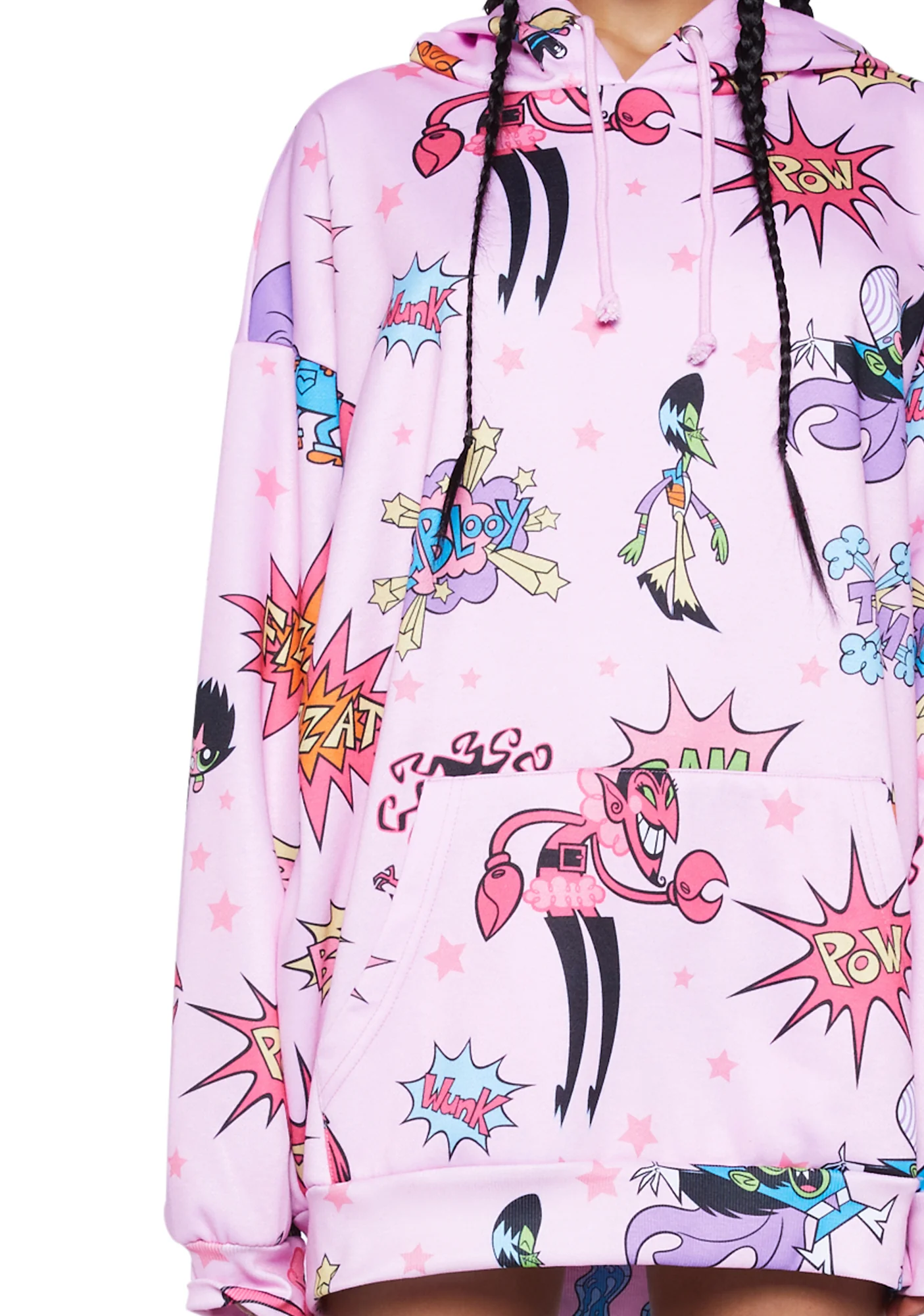 Fighting Crime Oversized Hoodie - Image 5