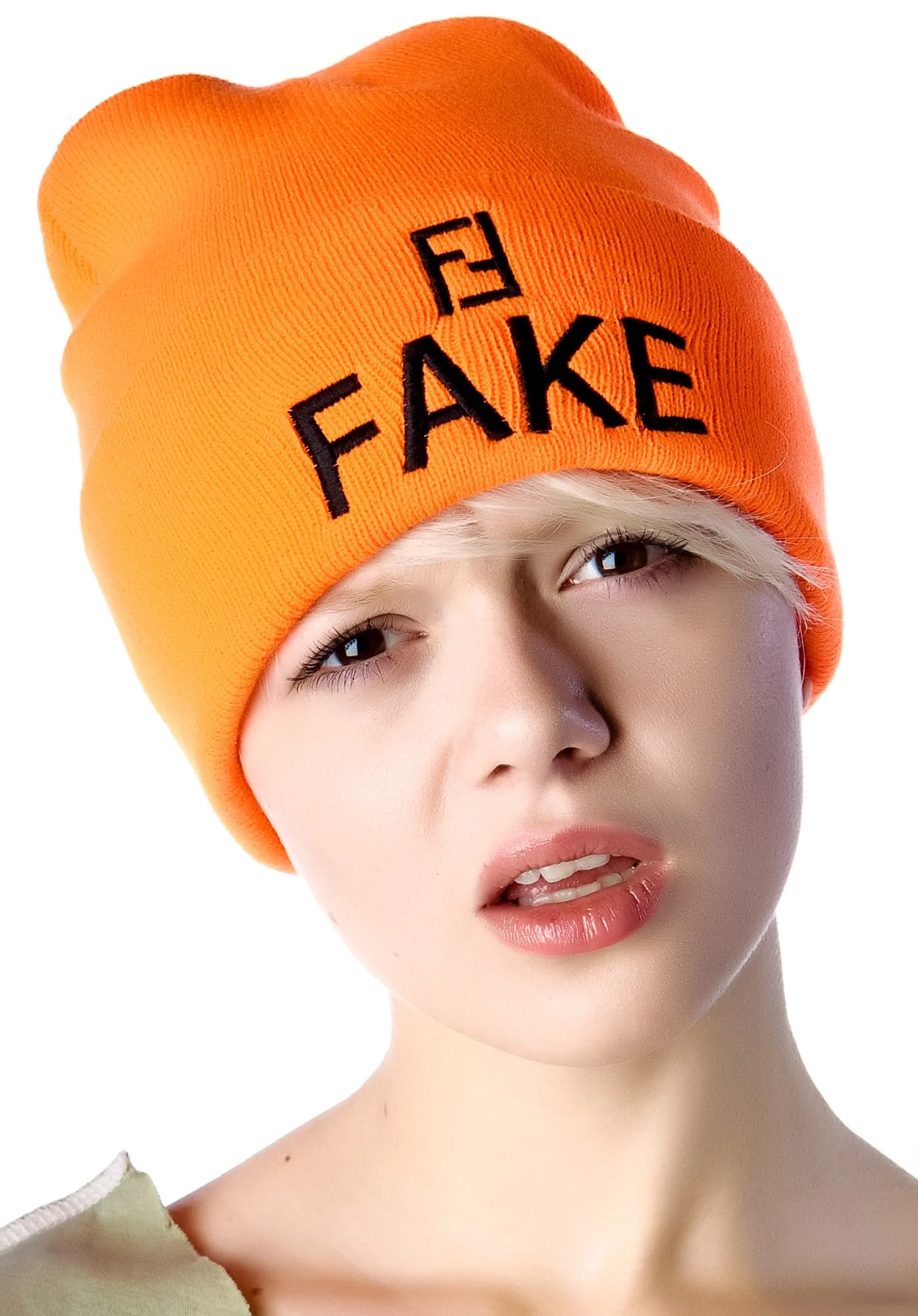 F'in Fake Beanie - Red - Image 8