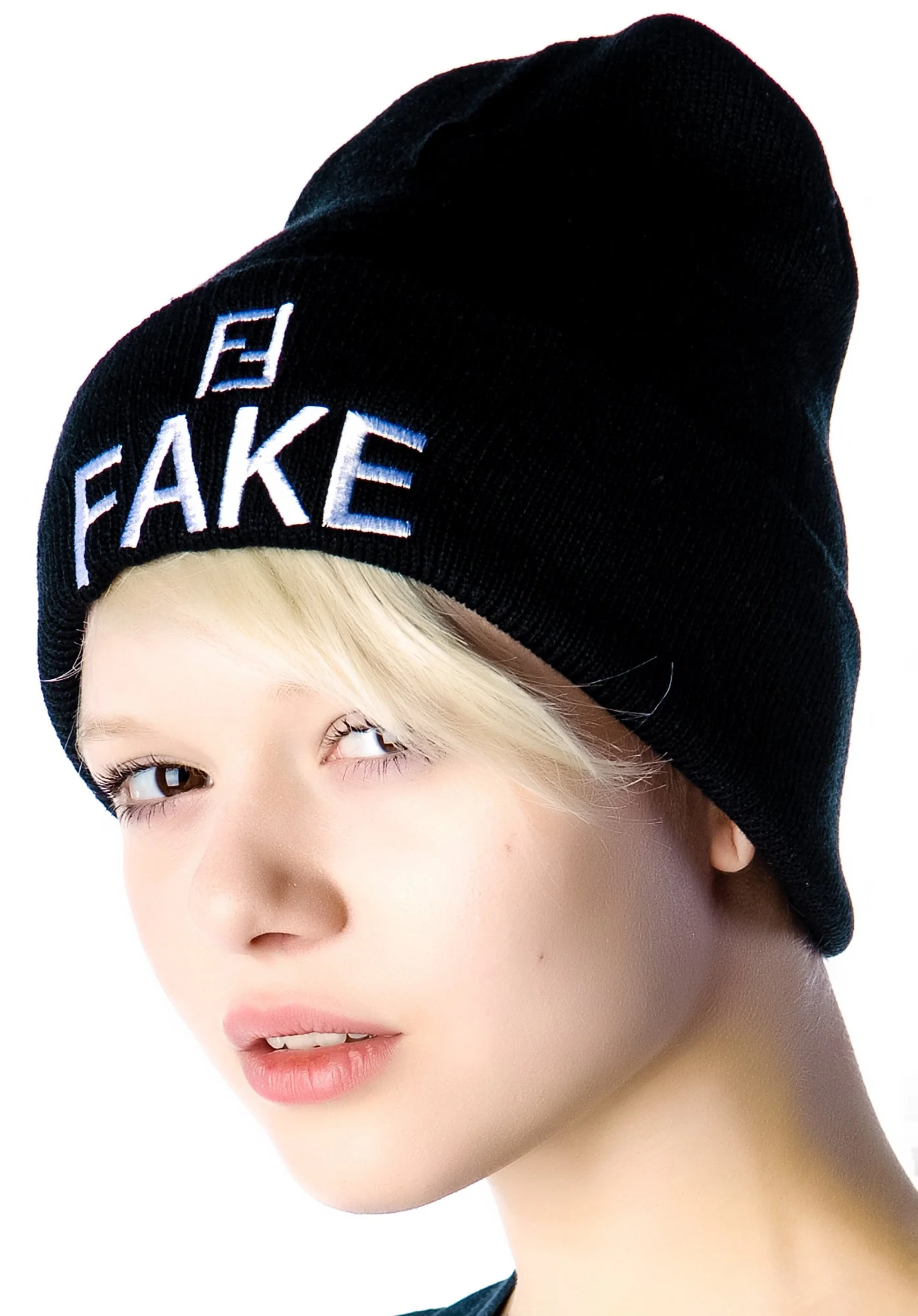 F'in Fake Beanie - Red - Image 9