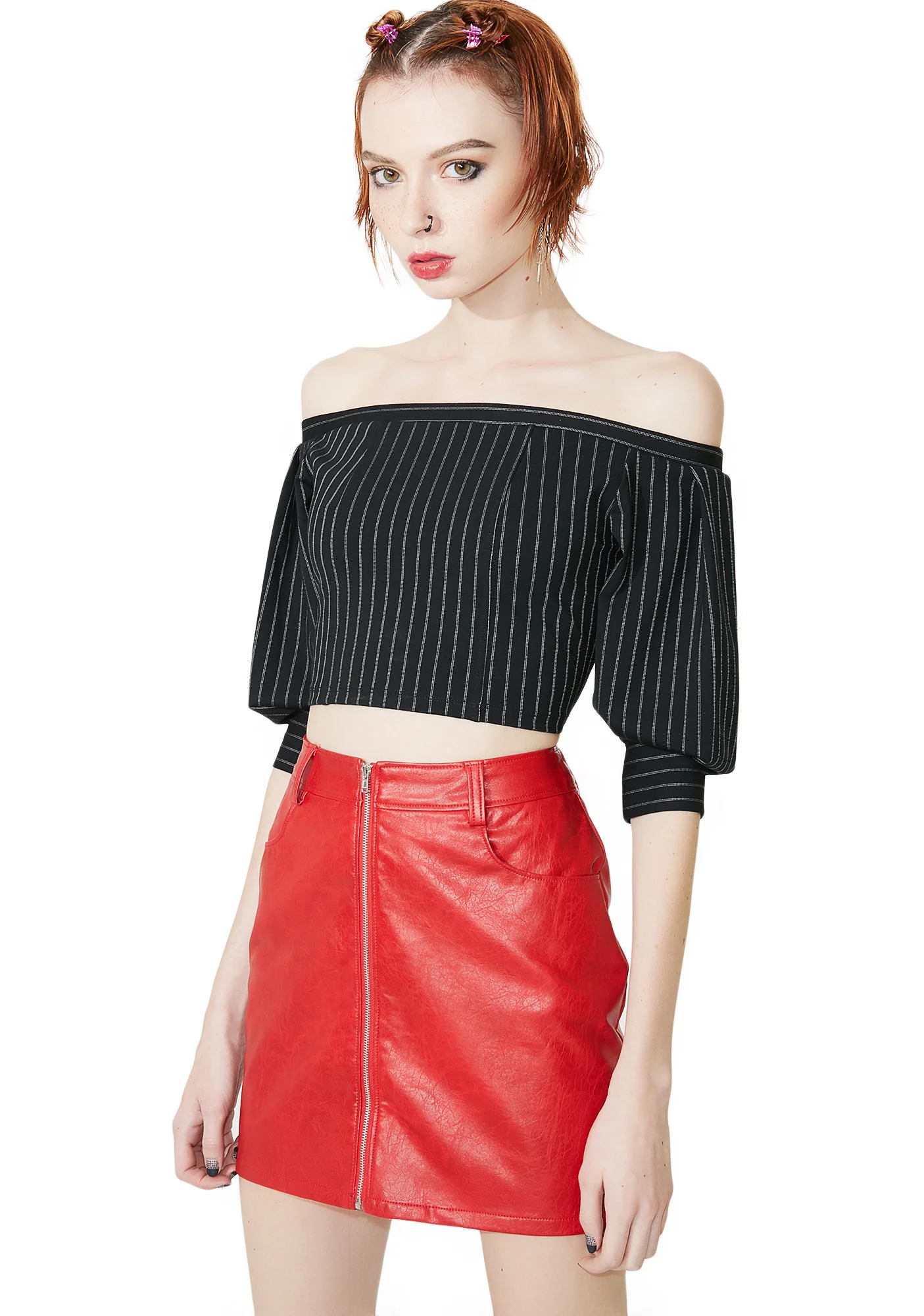 Final Say Zip-Up Skirt - Image 2