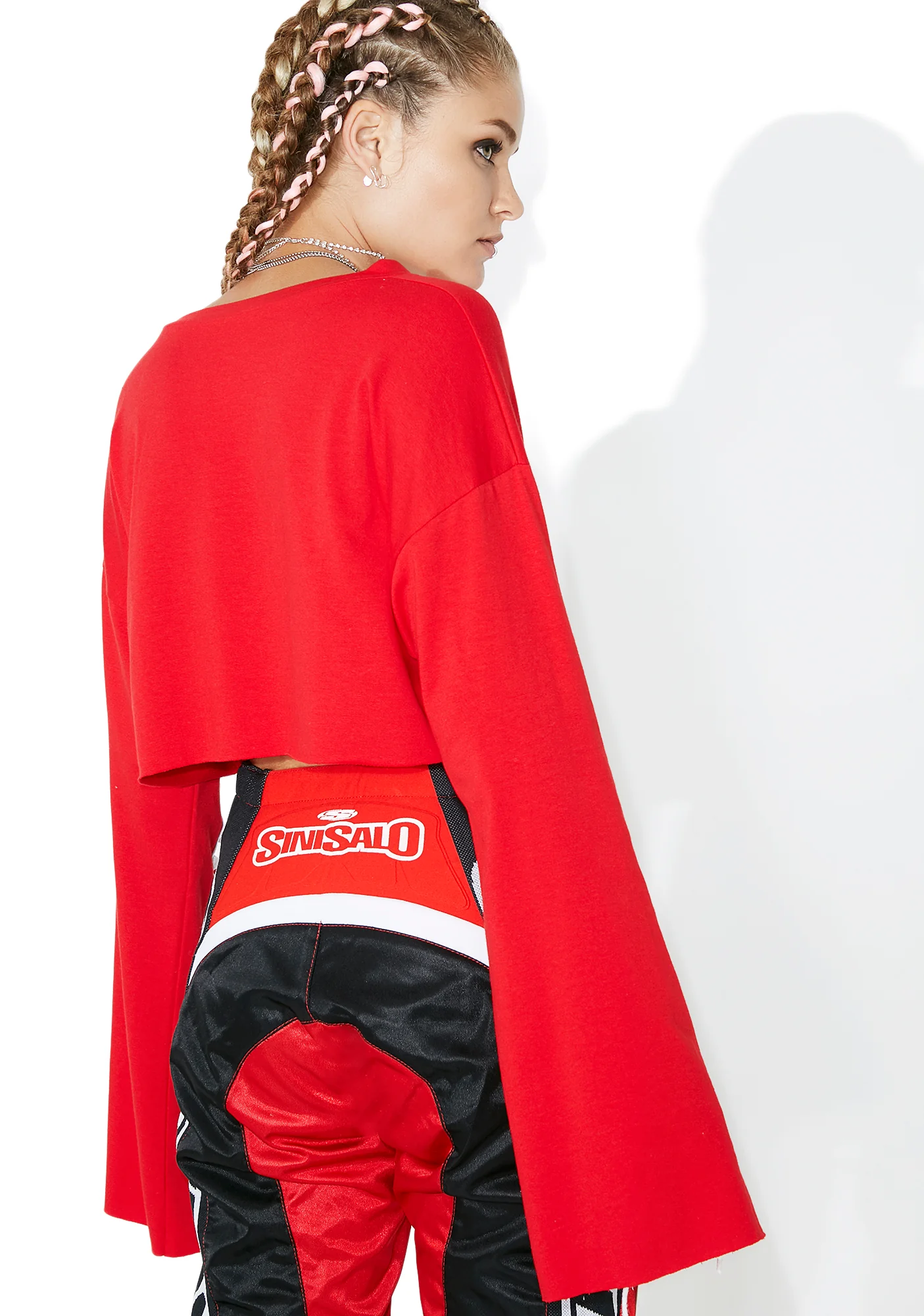 Finish Line Lace-Up Sweatshirt - Image 4