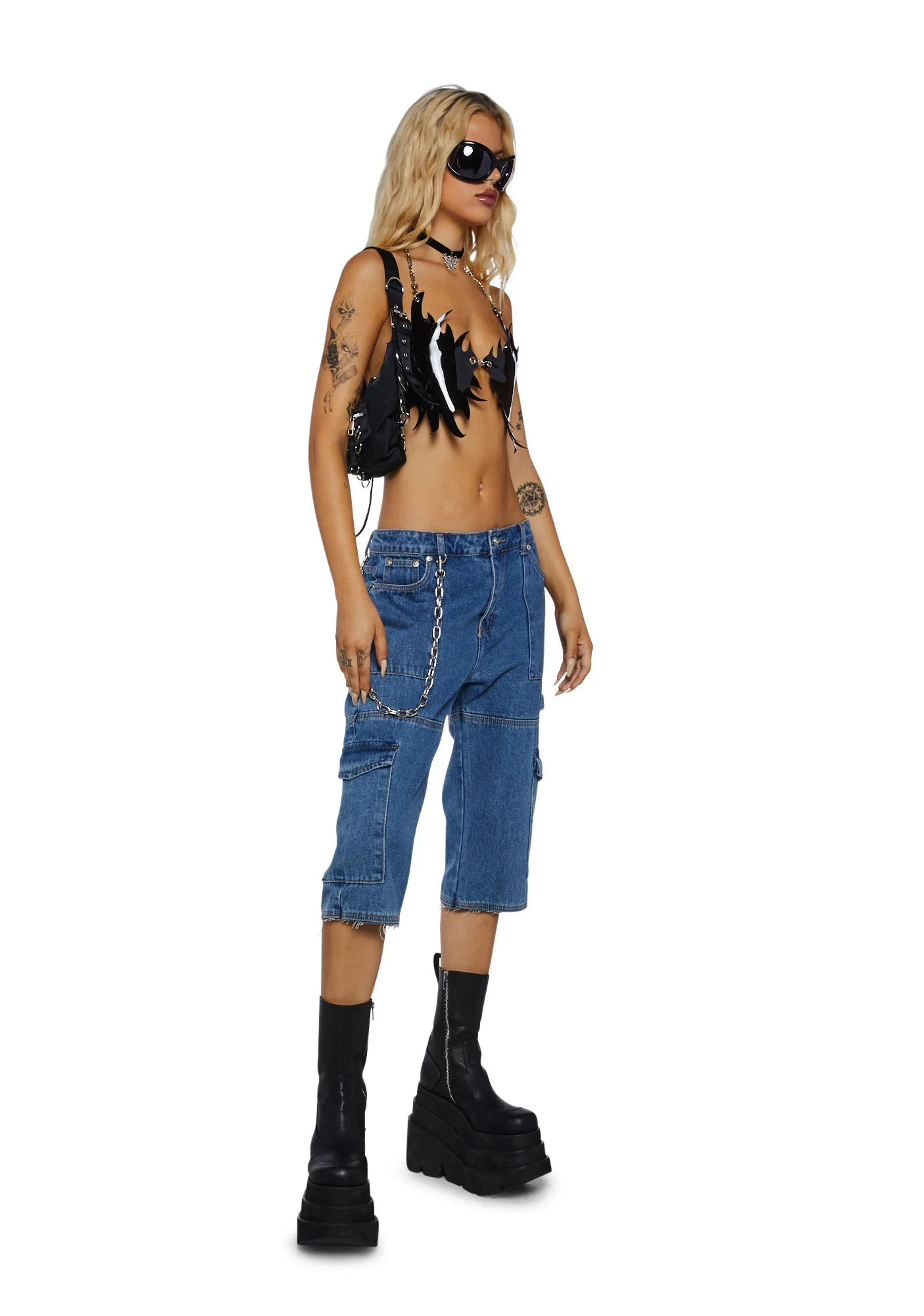 Fire Away Flame Bra Top - Image 2
