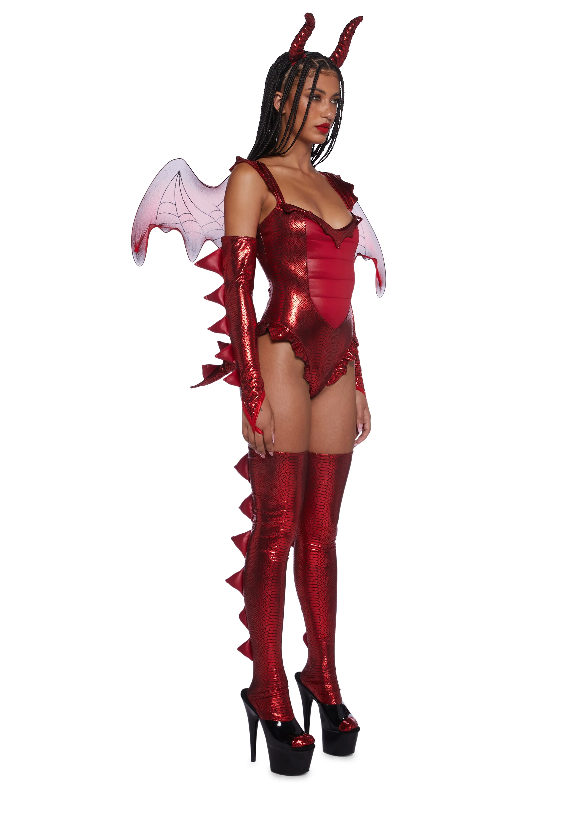 Fire Breathing Beauty Costume Set - Image 3