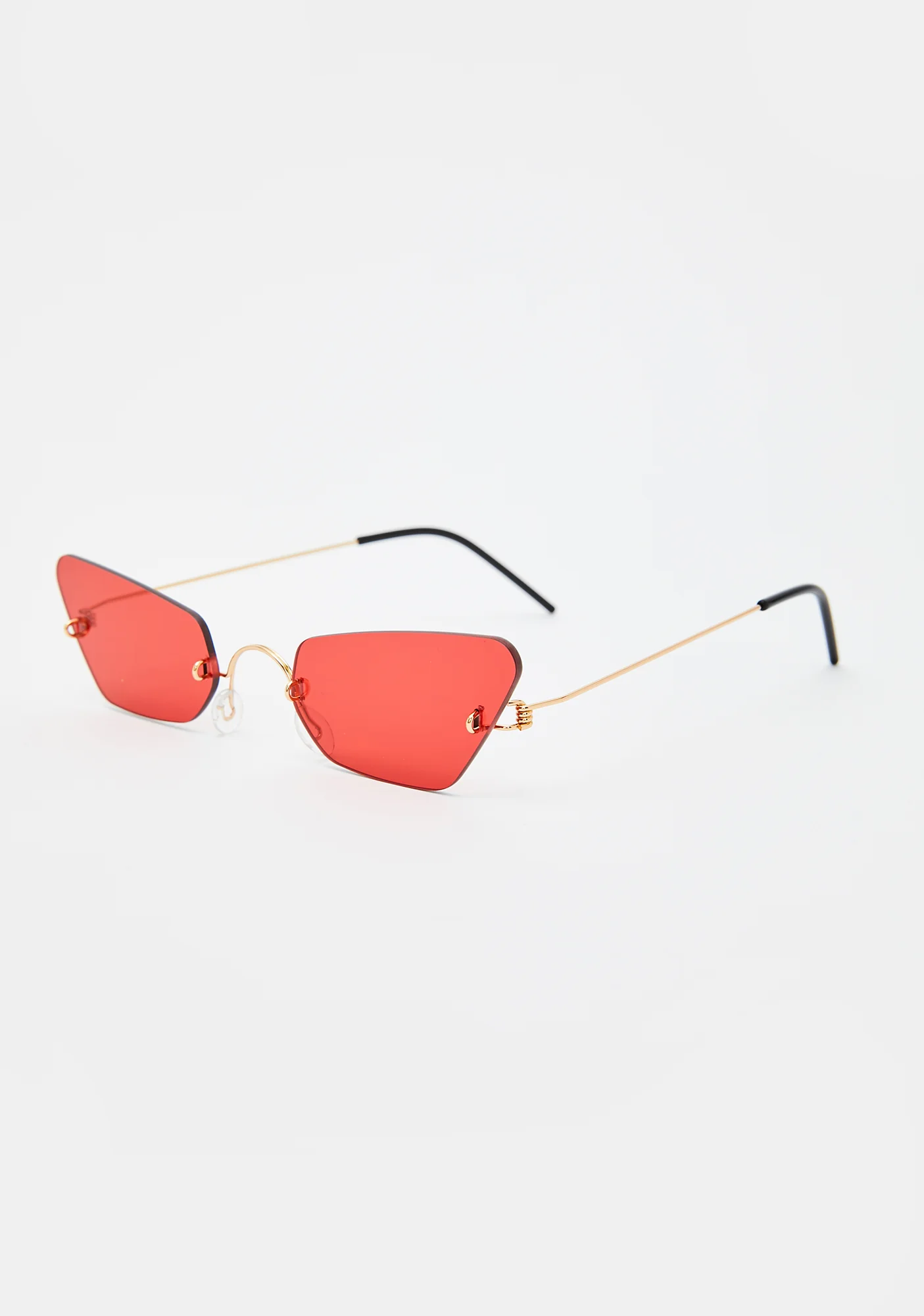 Fire Just Be Honest Clear Sunglasses - Image 3