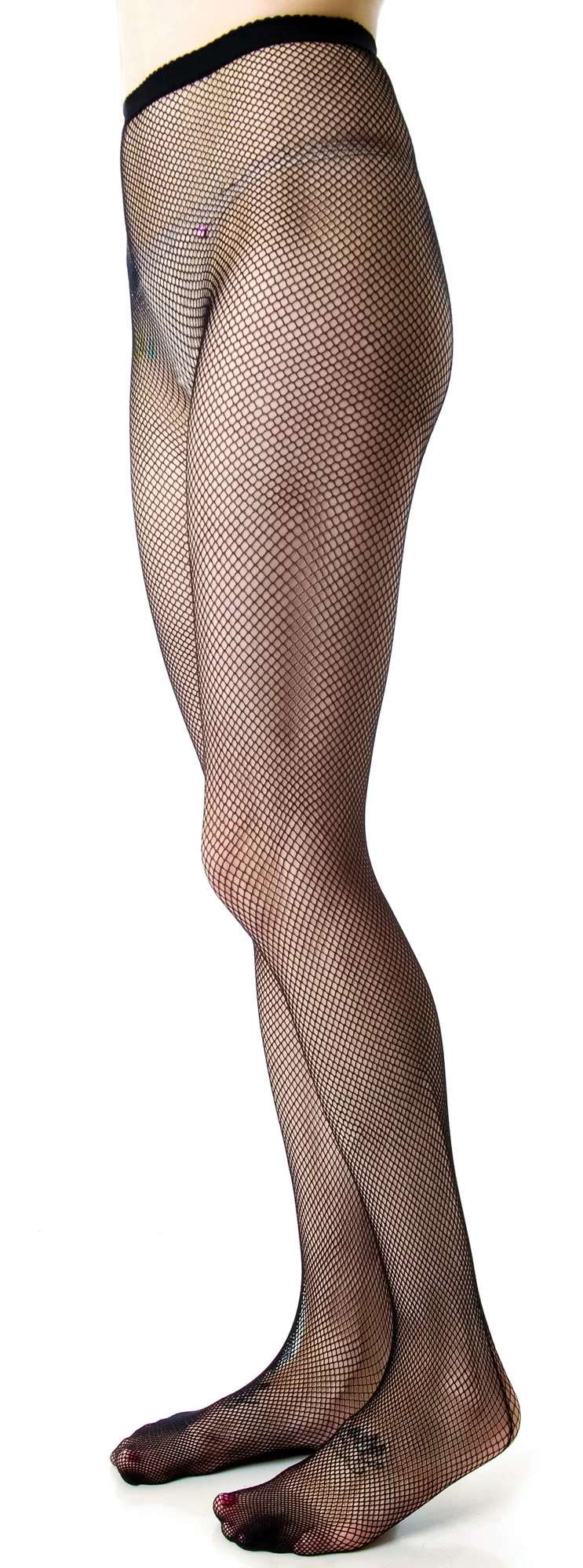 Fishnet Back Seam Tights - Image 5