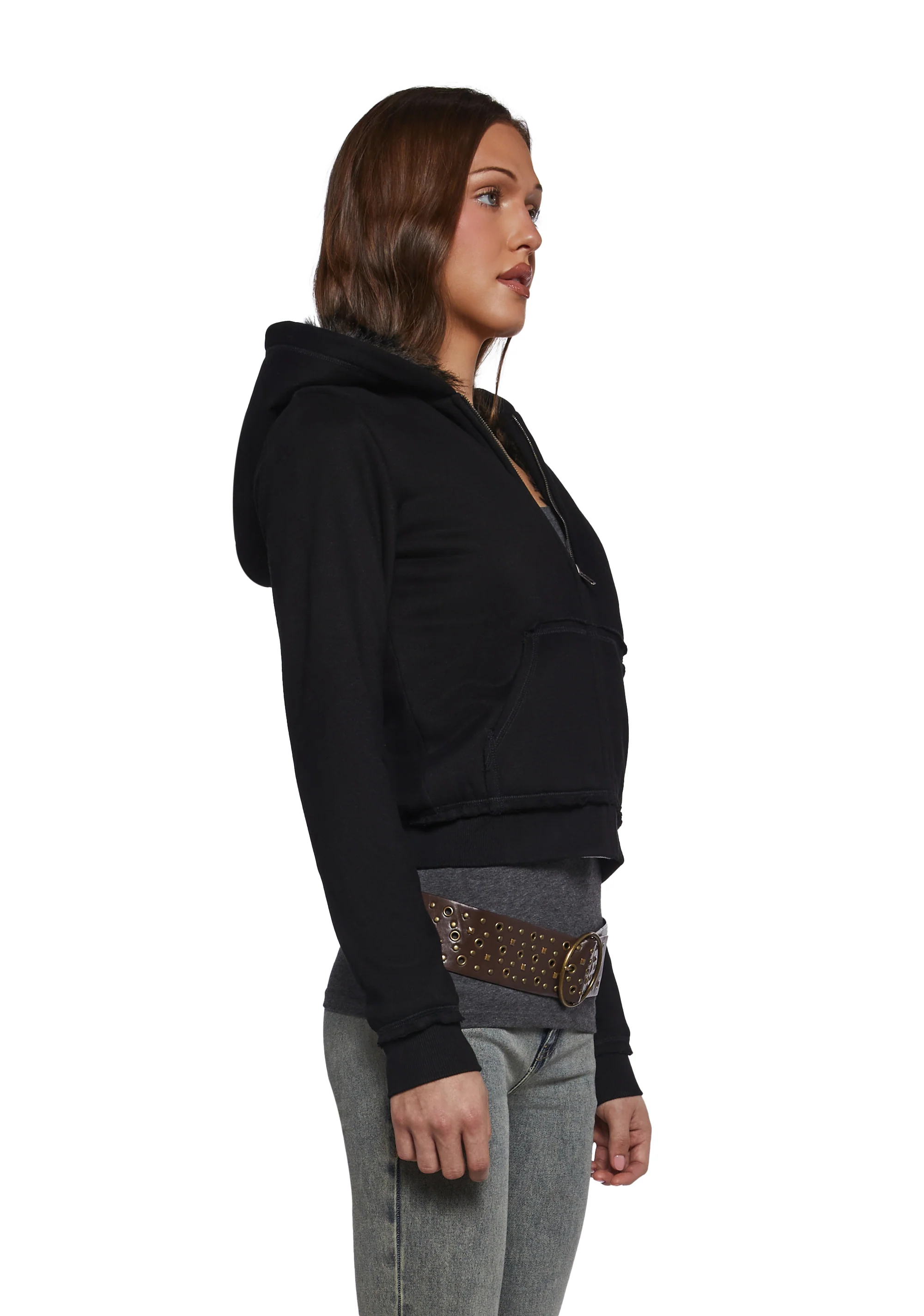 Forever Young Zip Hoodie - Image 3