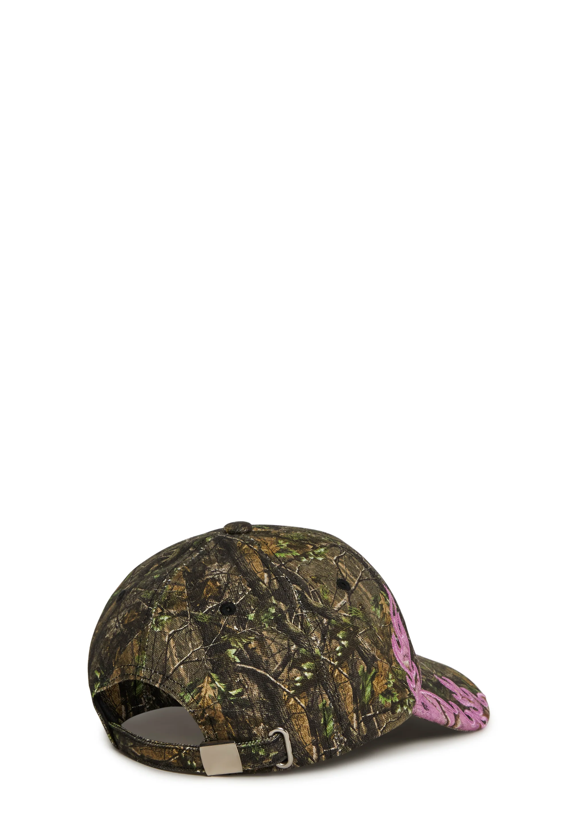 Embroidered Camo Flame Hat - Image 6