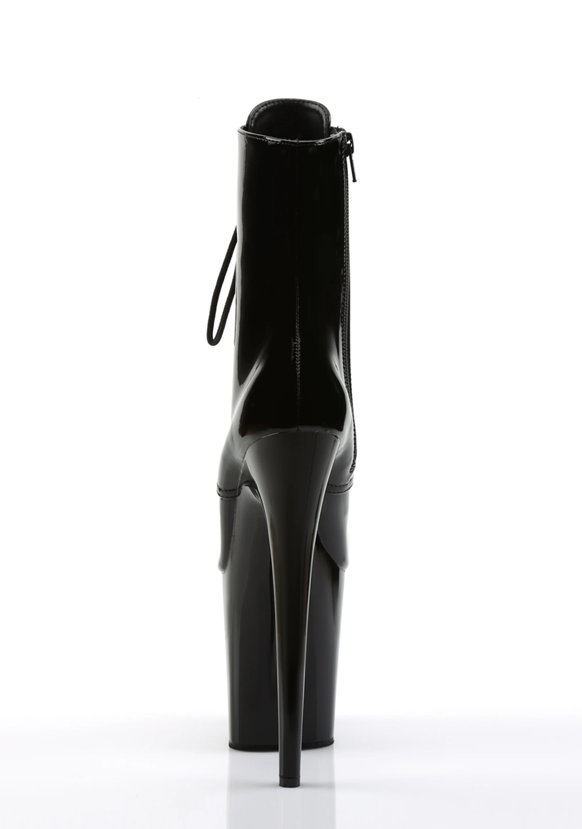 Flamingo-1020 Platform Ankle Boots-Black - Image 4