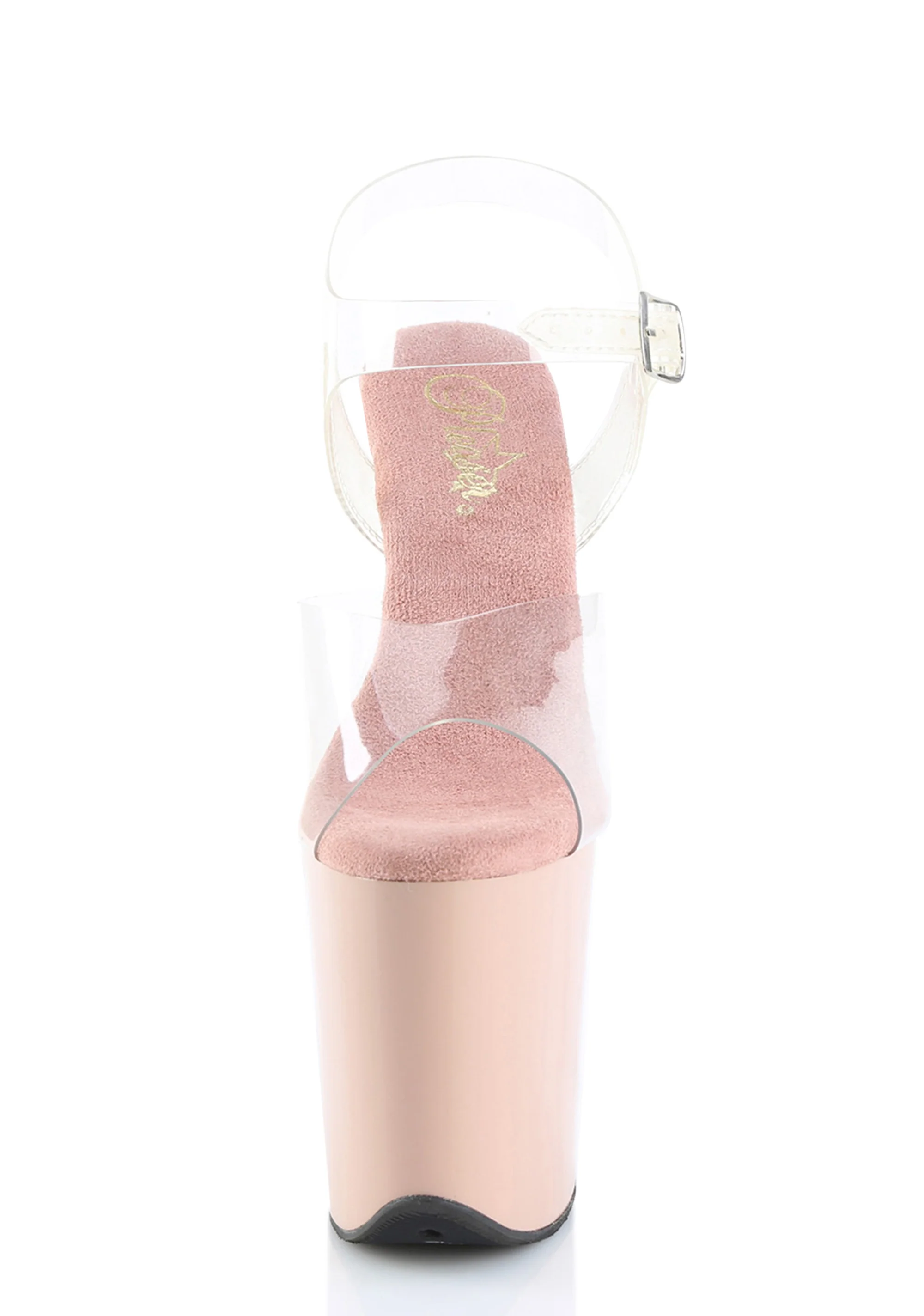 Flamingo-808 Platform Ankle Strap Sandals-Blush - Image 3