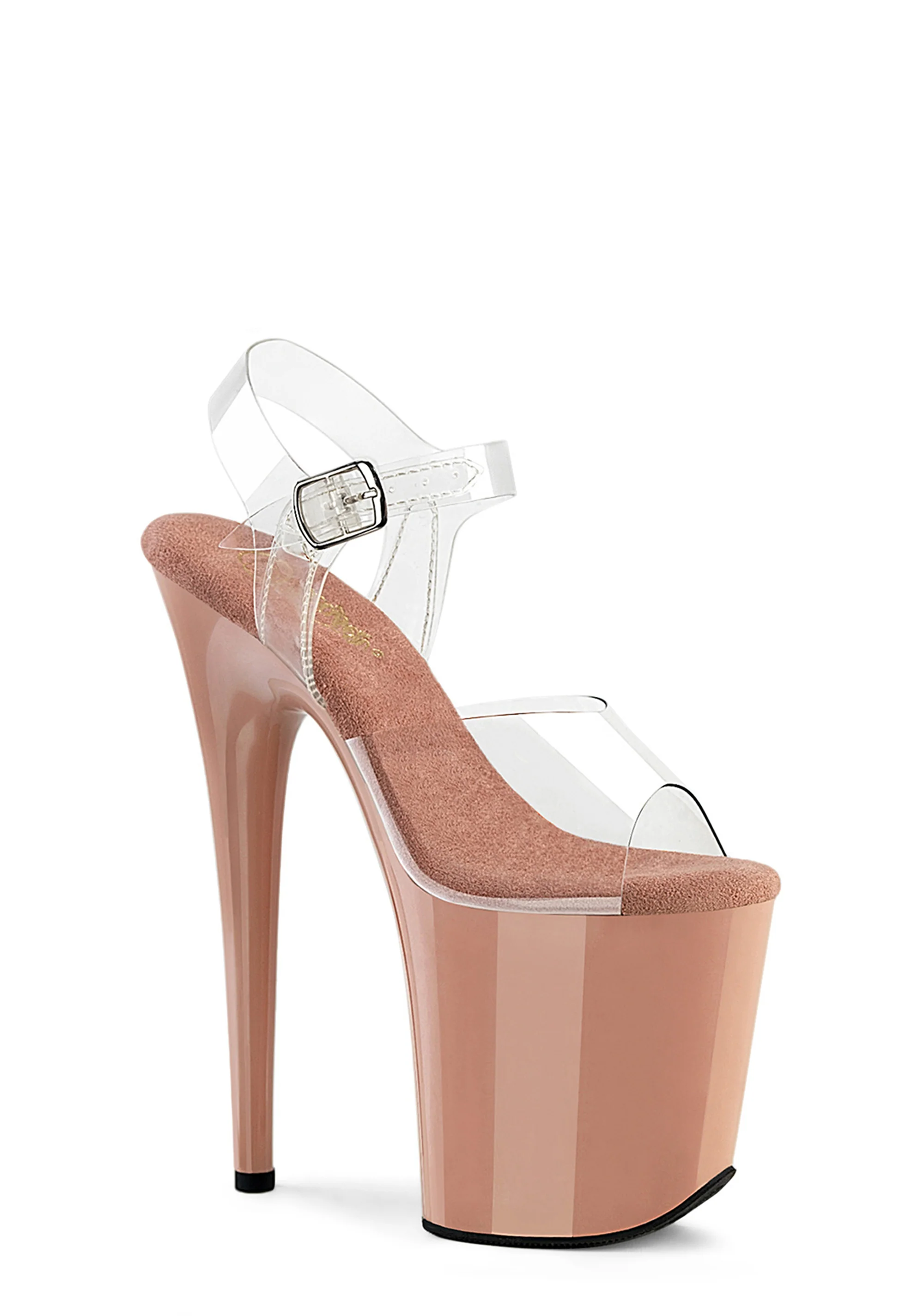 Flamingo-808 Platform Ankle Strap Sandals-Blush - Image 5