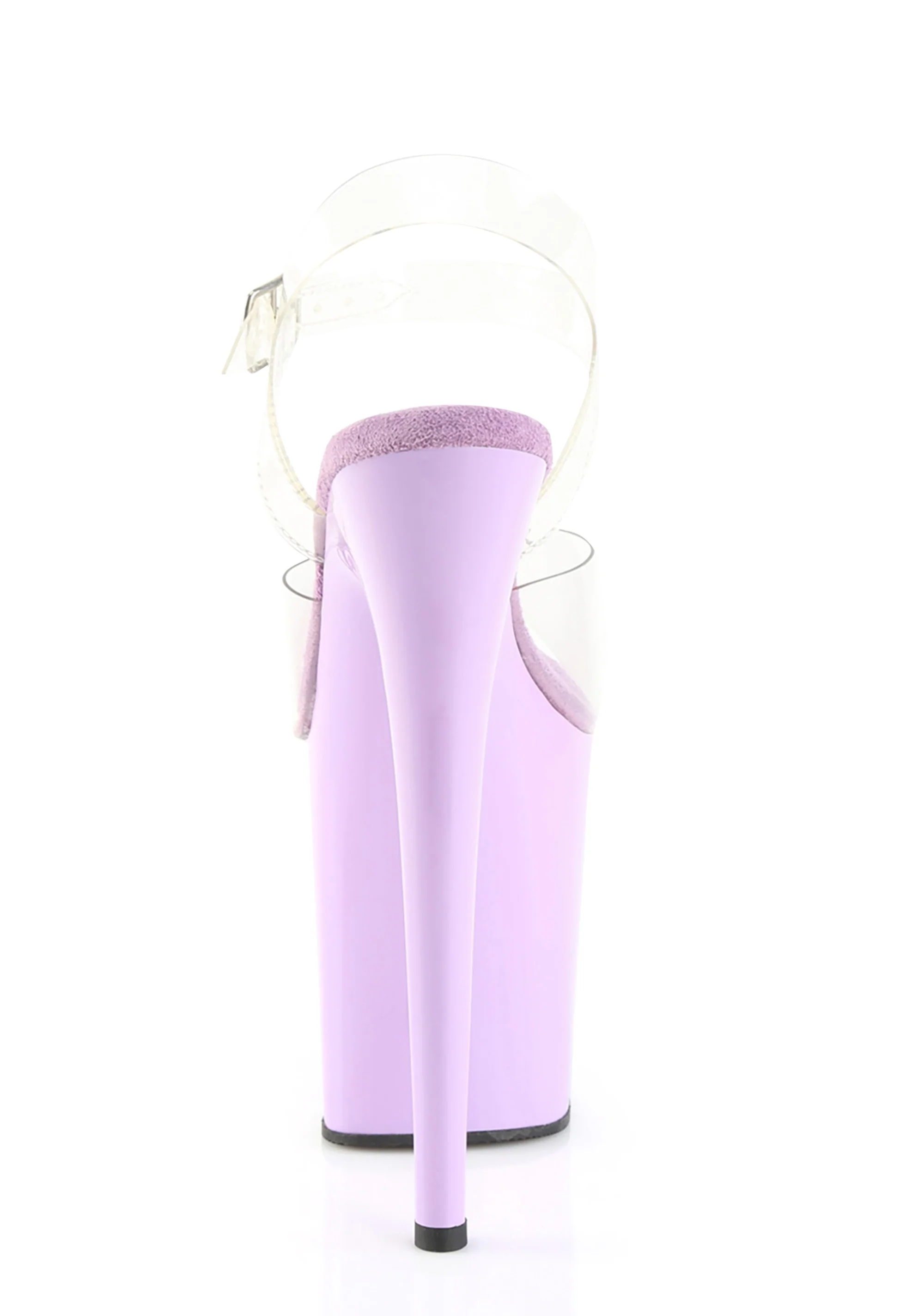 Flamingo-808 Platform Ankle Strap Sandals-Lavender - Image 4