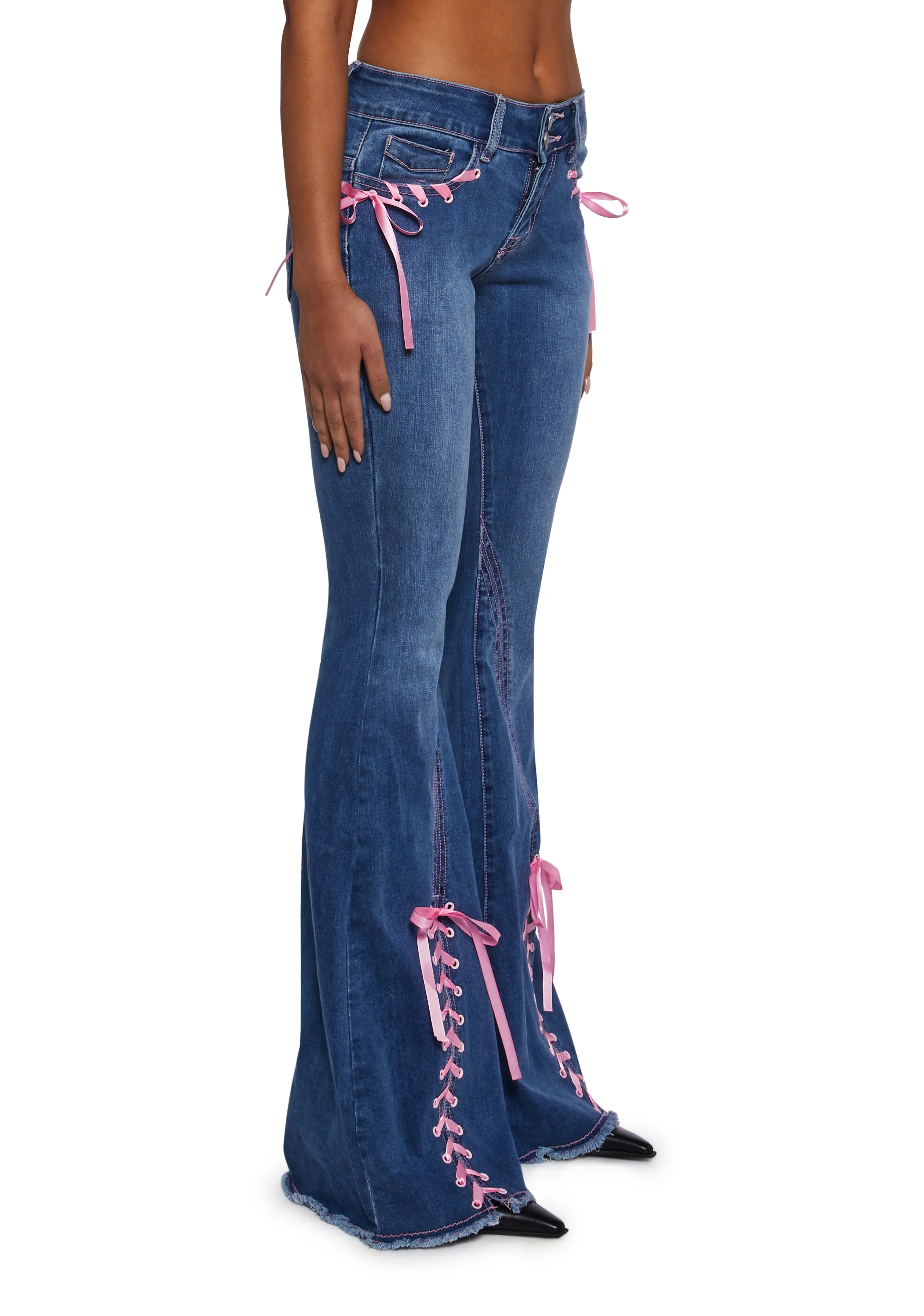 Amazed Babe Flared Jeans - Image 3