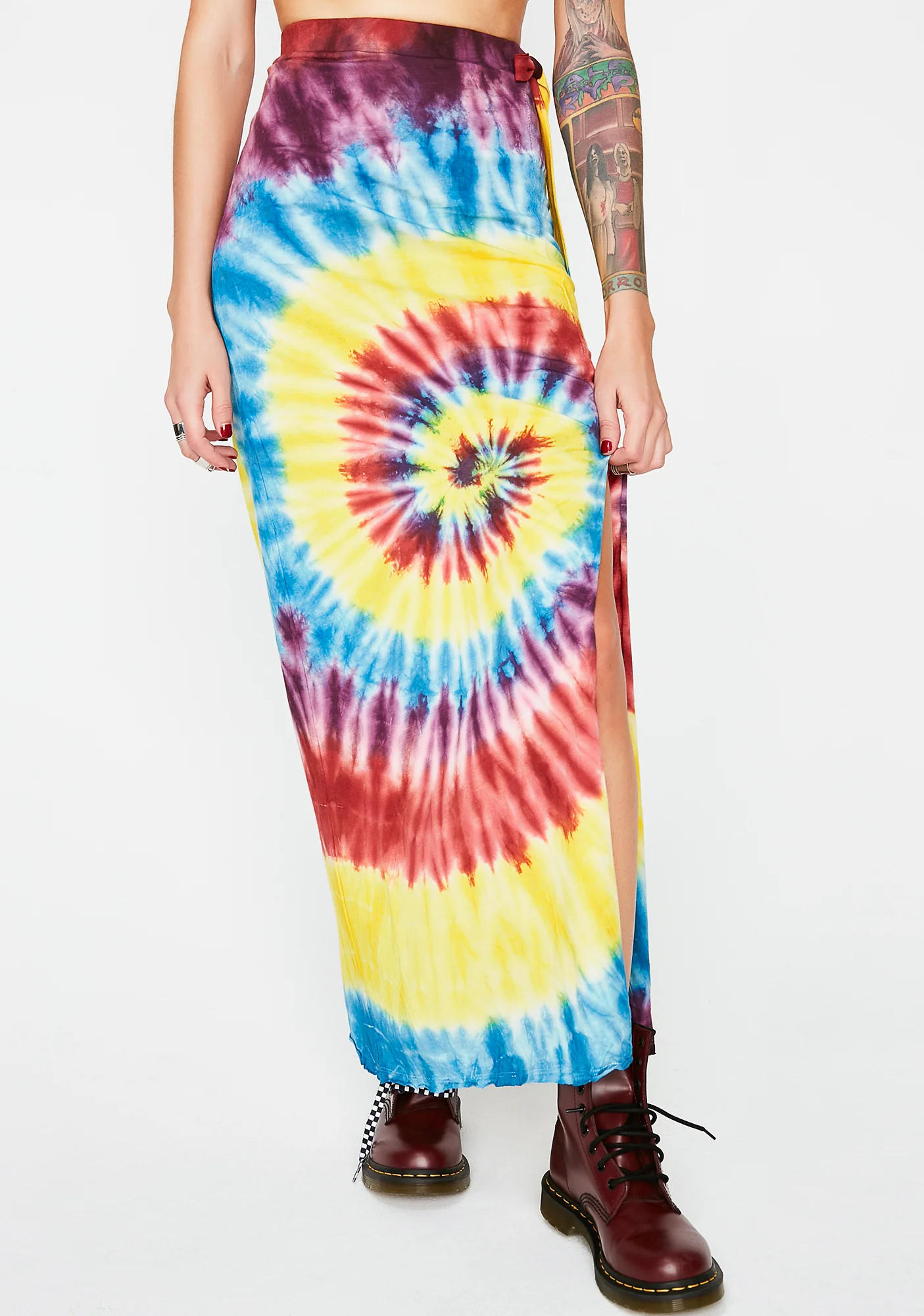 Flashback Feelin' Tie Dye Skirt - Image 3