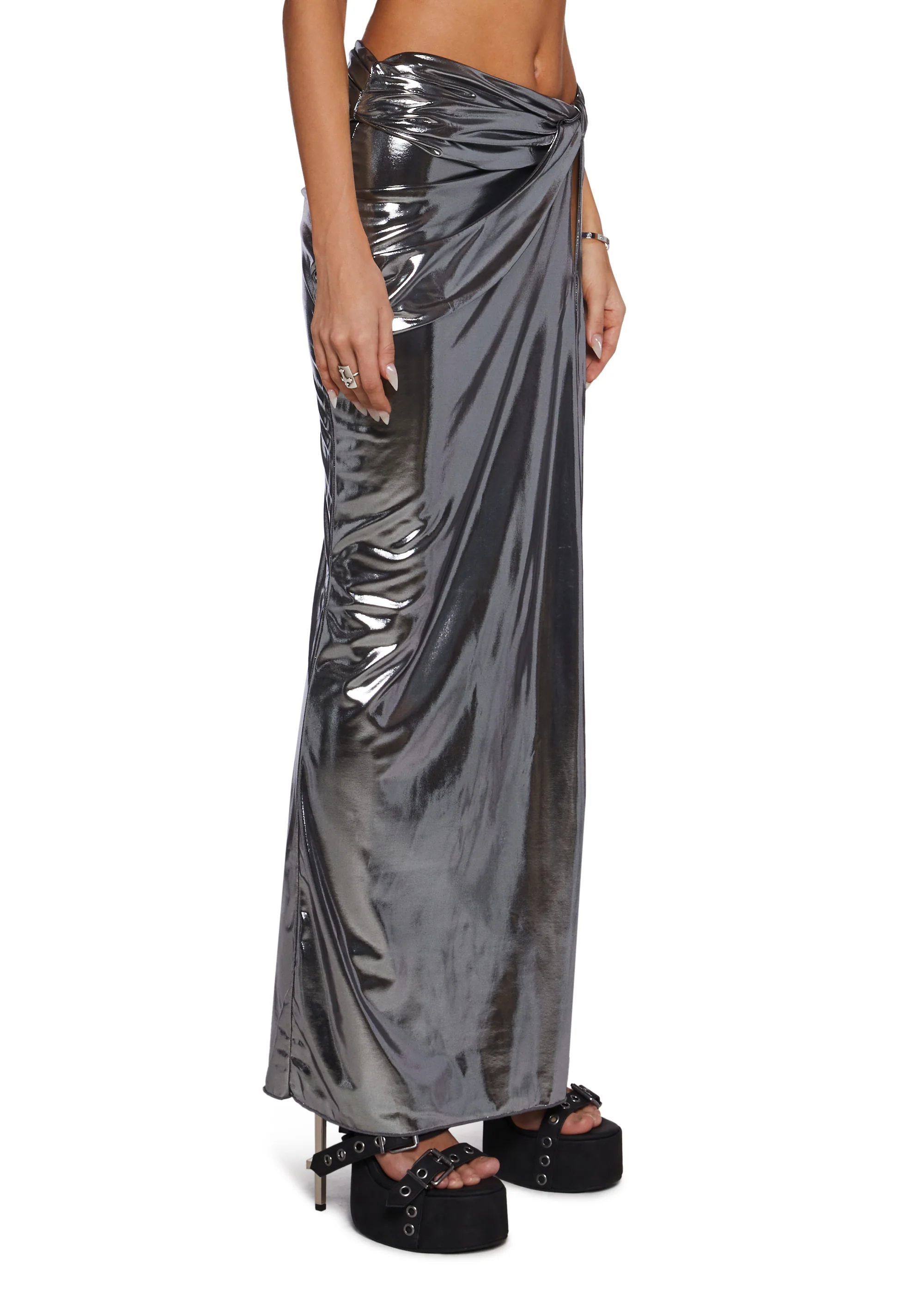 Flashy Event Maxi Skirt - Image 3