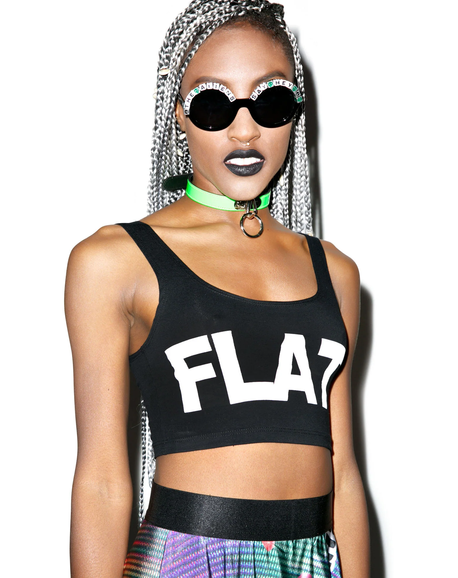 Flat Broke Double Sided Graphic Top - Image 2