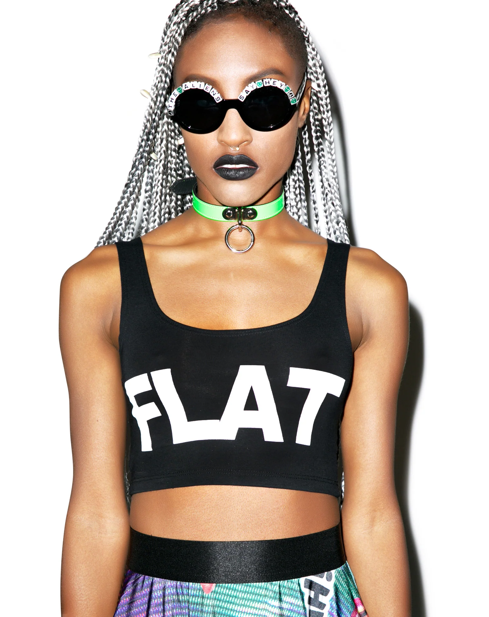 Flat Broke Double Sided Graphic Top - Image 3