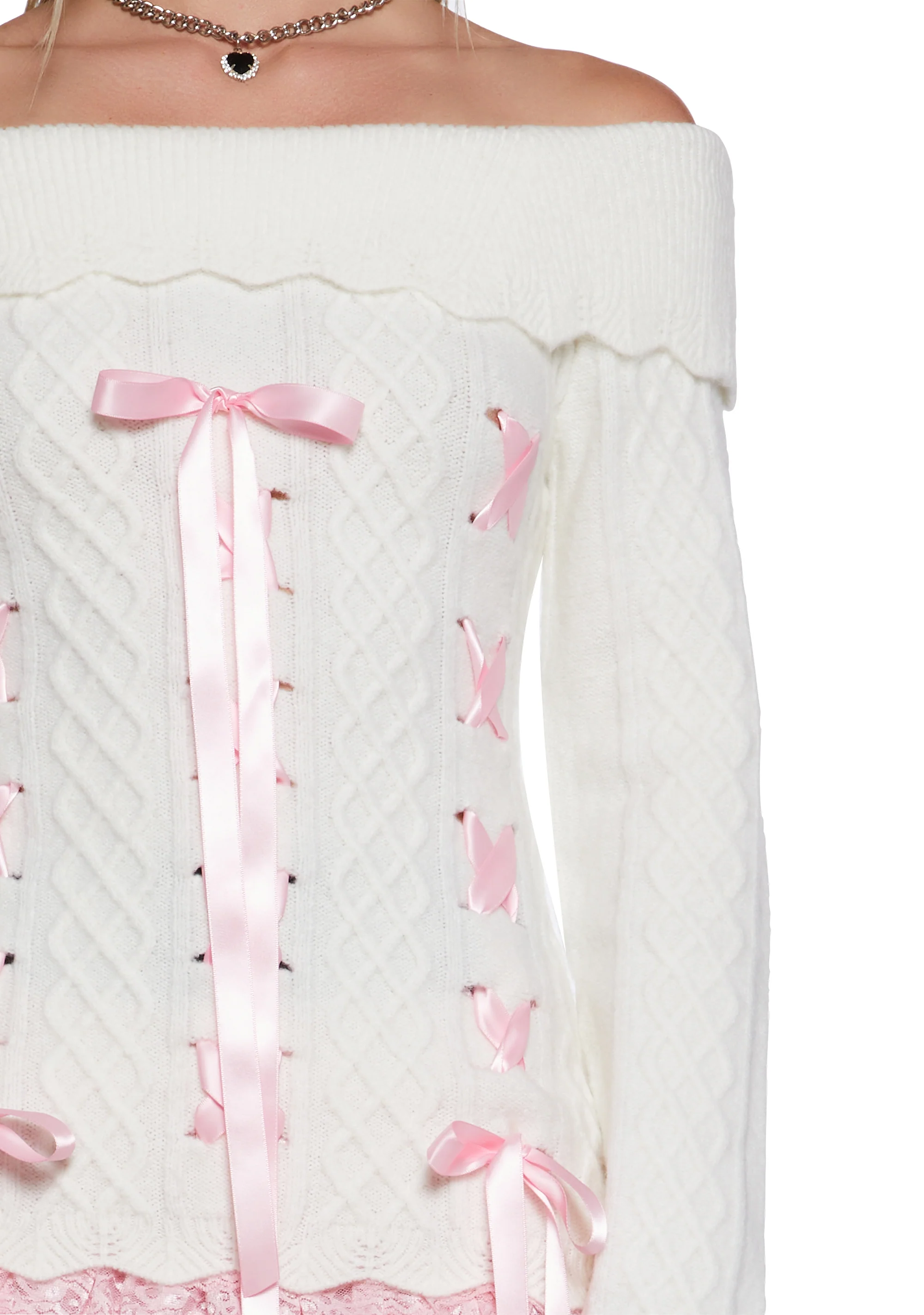 Flattery Will Do Sweater Top - Image 5