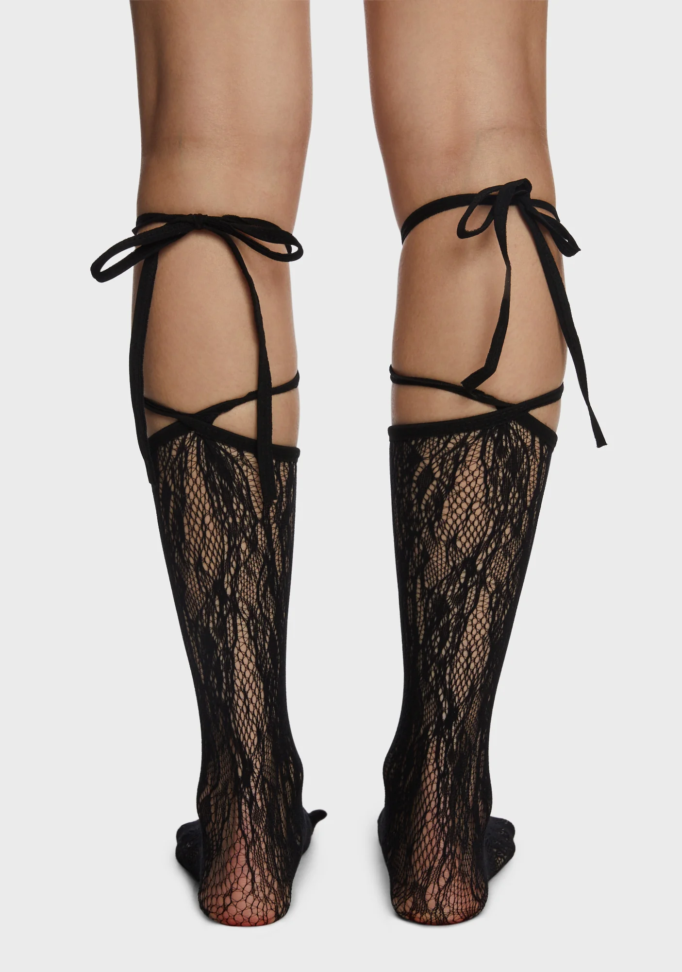 Flawless Attitude Knee High Socks - Black - Image 3