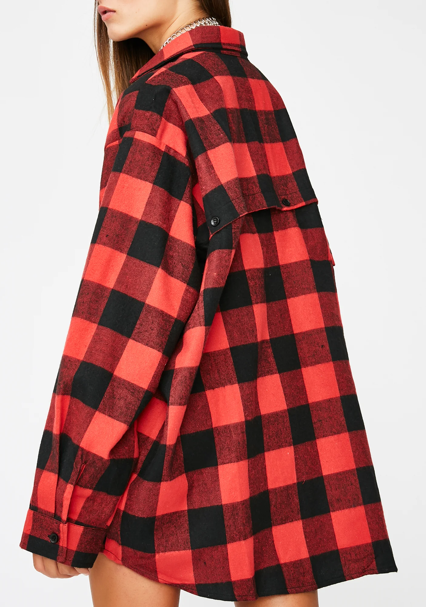 Flexin Hard Flannel Top - Image 4