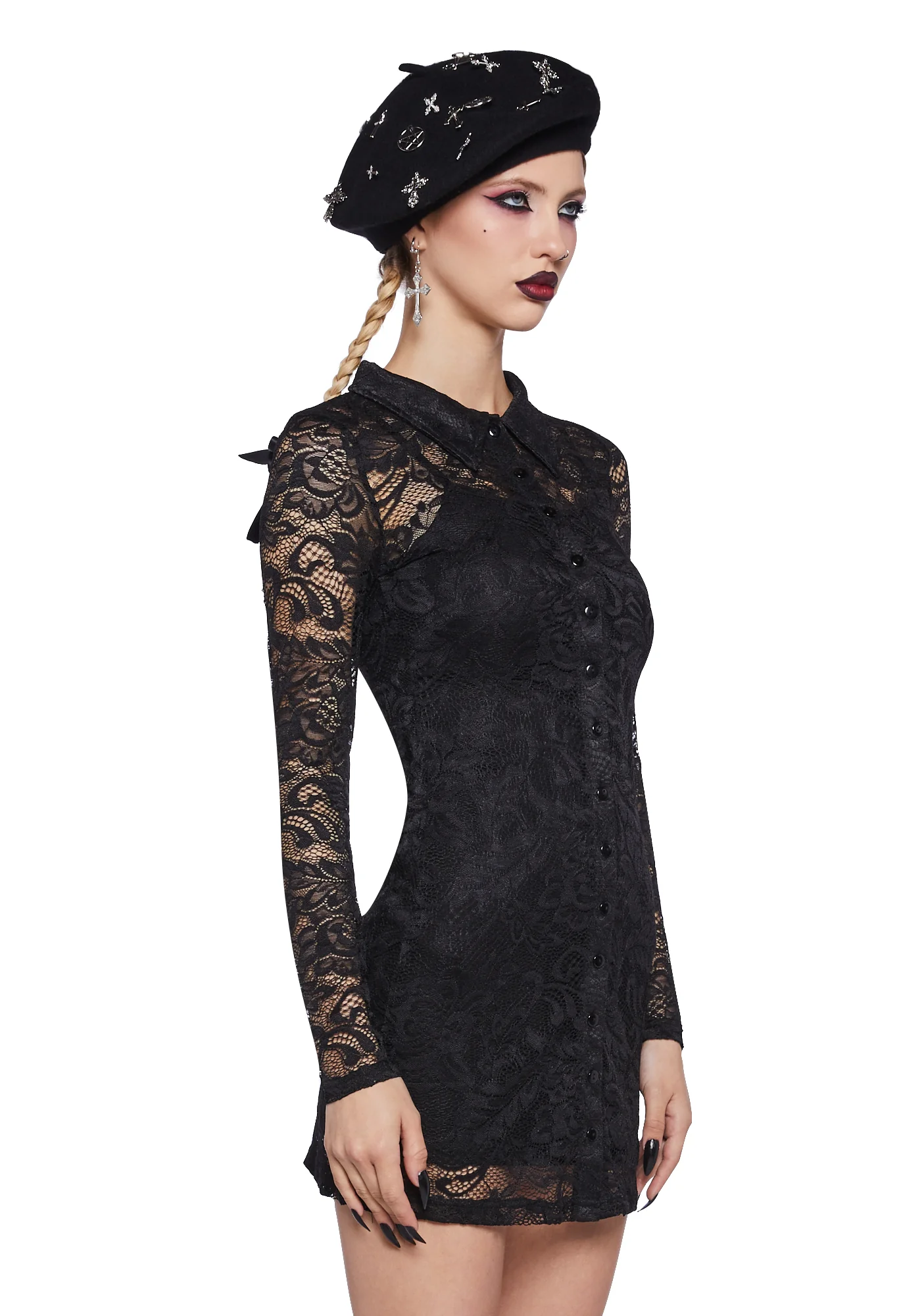Flickering Visions Mini Dress - Image 3