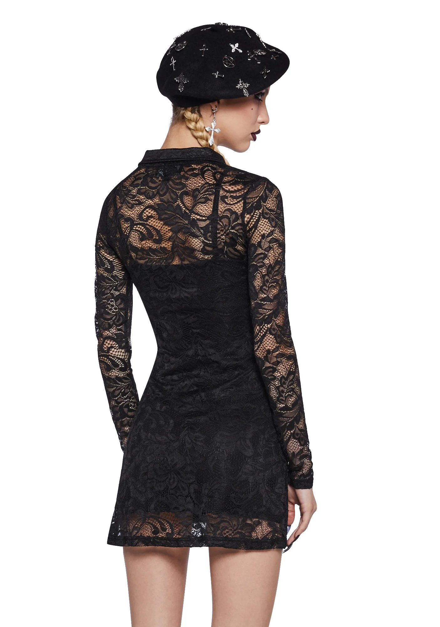 Flickering Visions Mini Dress - Image 4