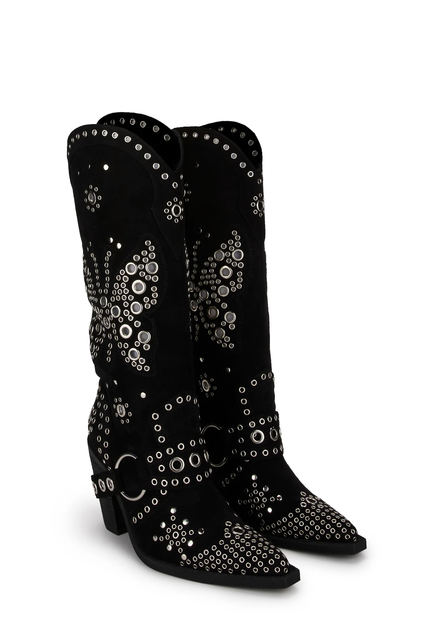 Flight Risk Cowboy Boots - Suede - Image 3