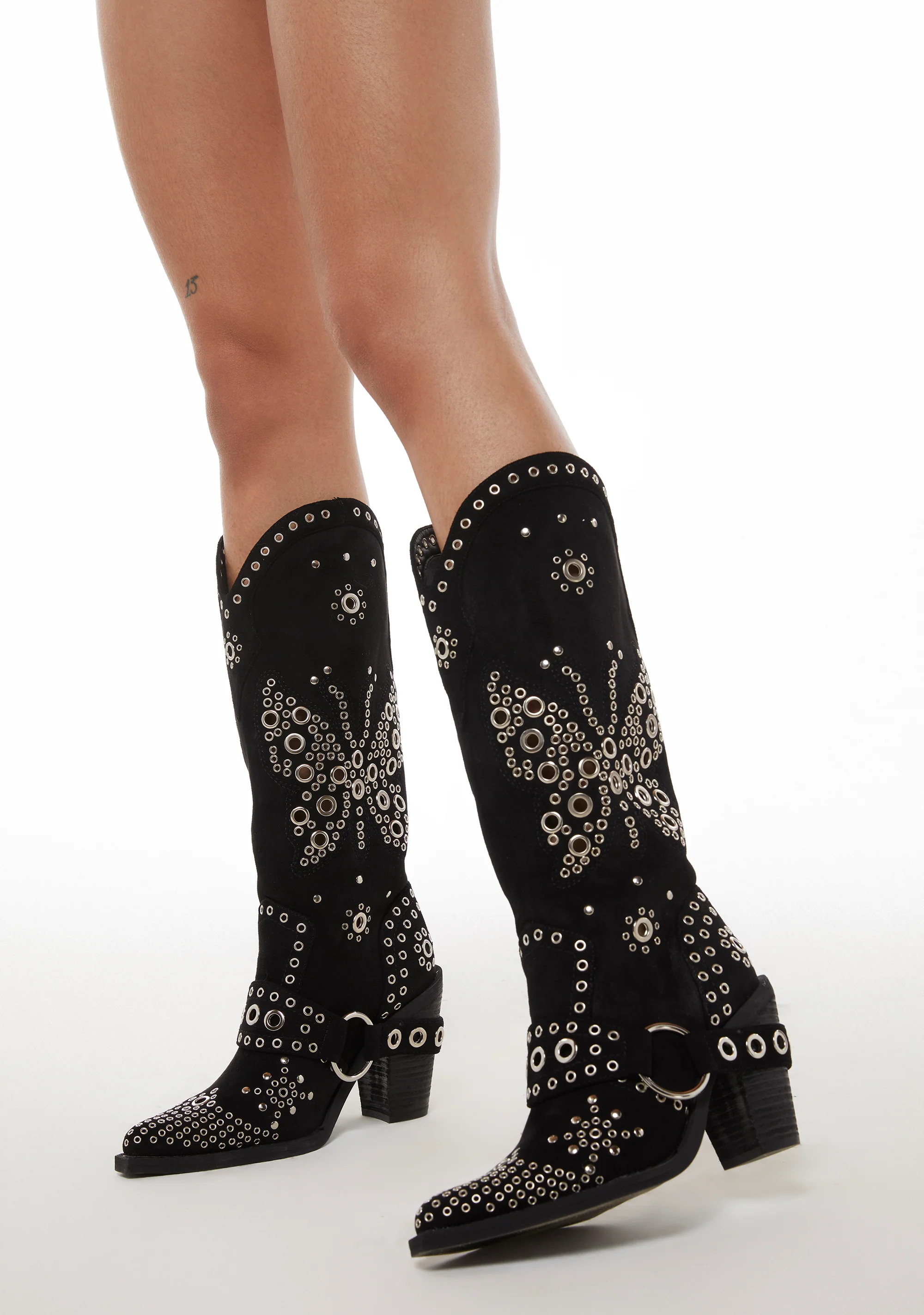 Flight Risk Cowboy Boots - Suede - Image 6