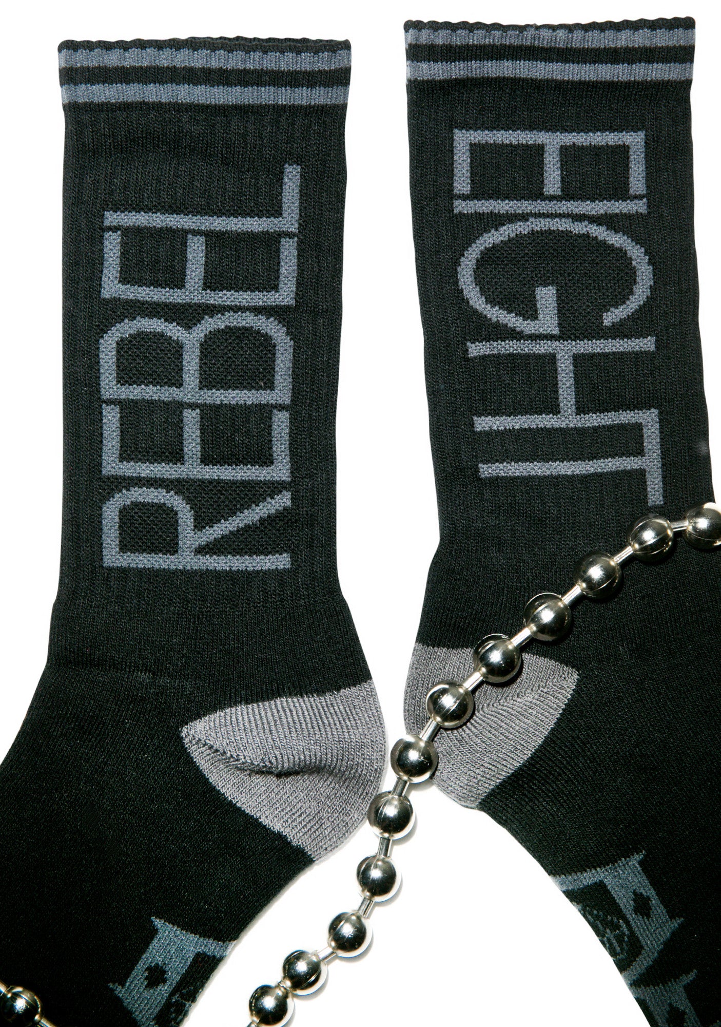 Flip Black/Grey Socks - Image 5