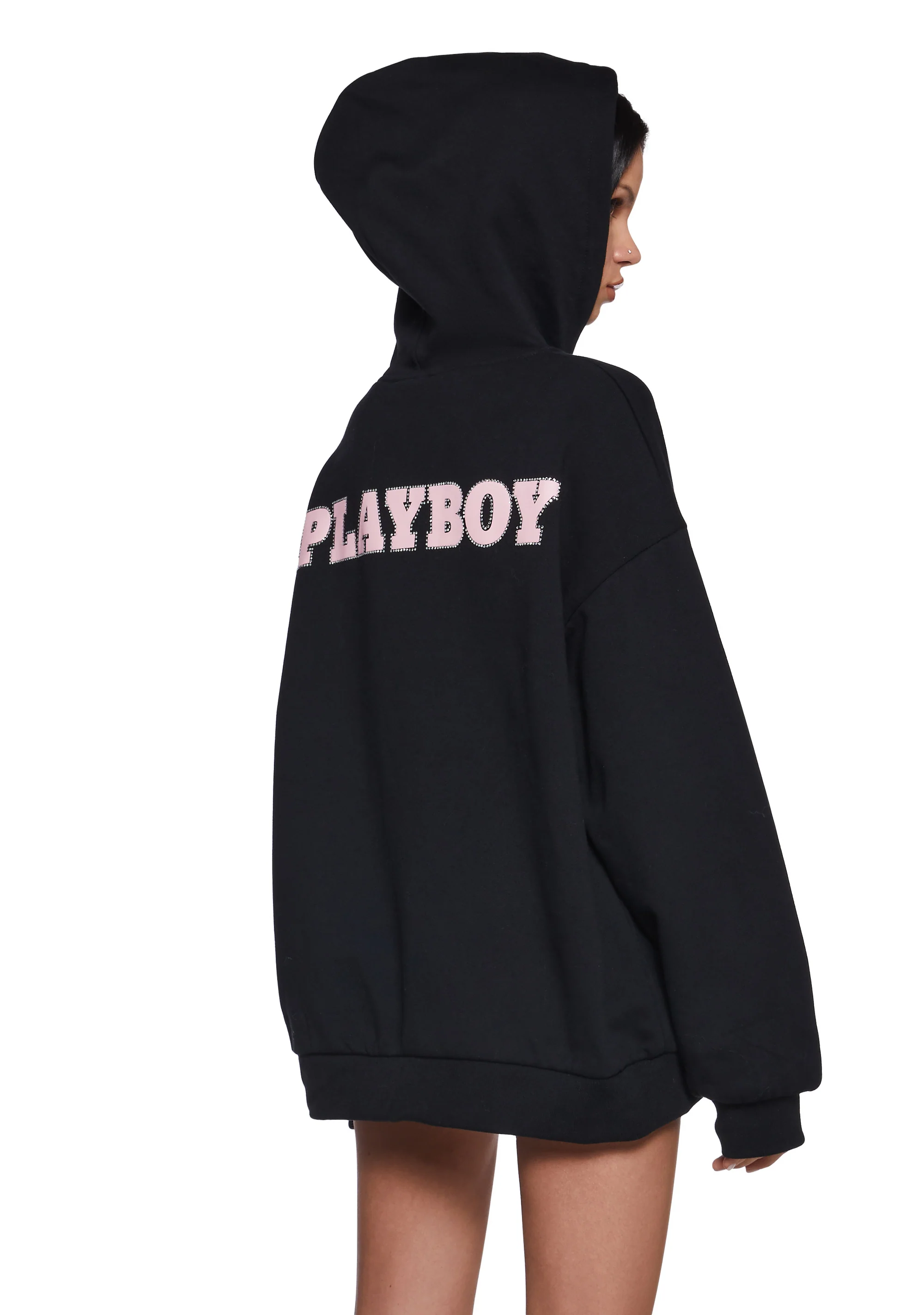Flirt More Zip-Up Hoodie - Image 4