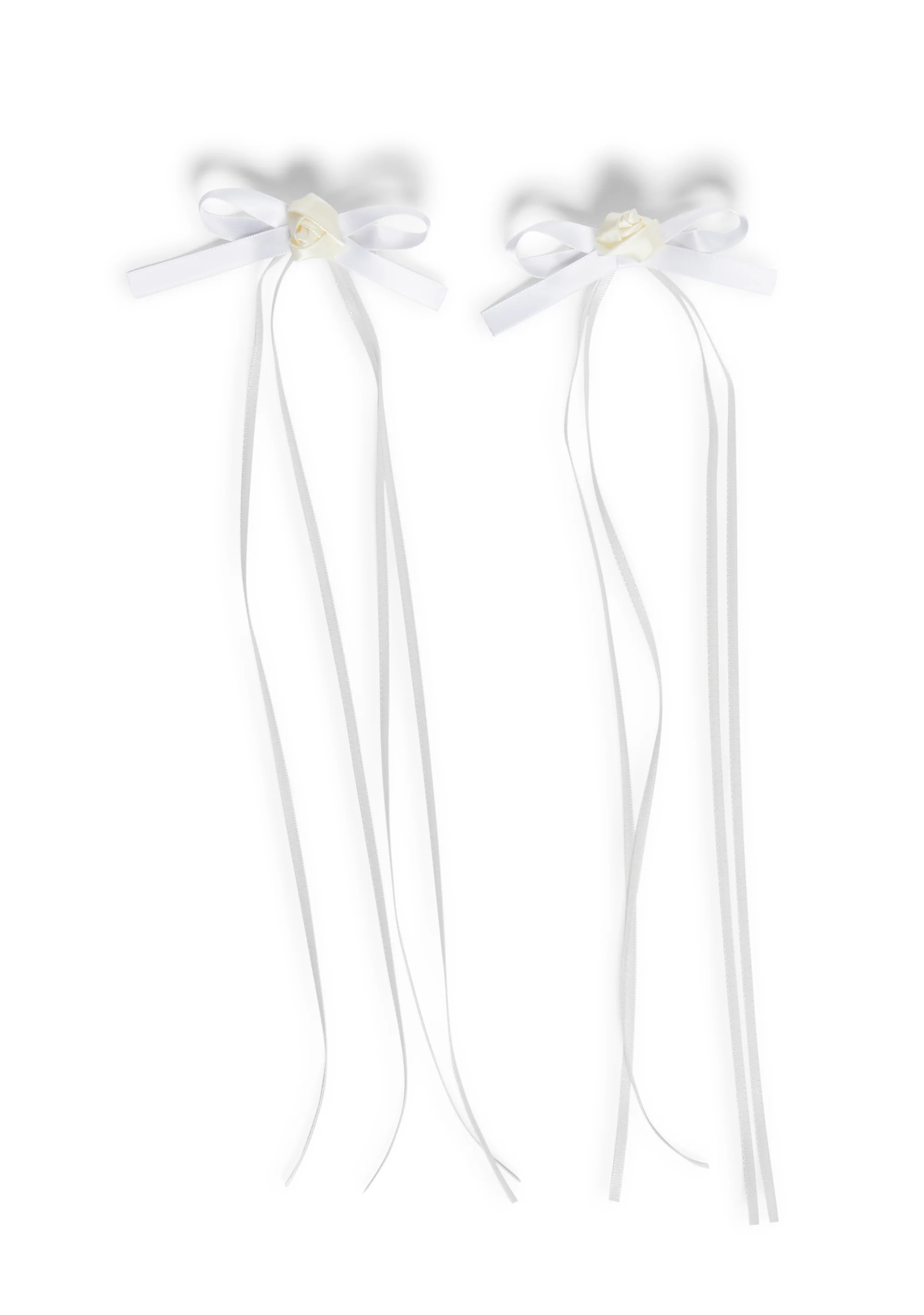 Flirty Touch Bow Hair Clips - Image 2