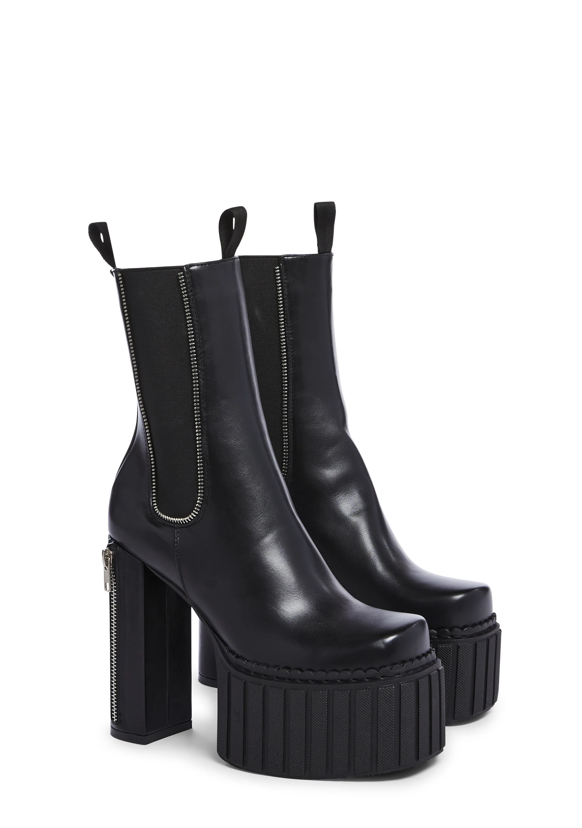 Flock To You Heeled Chelsea Boots - Image 4