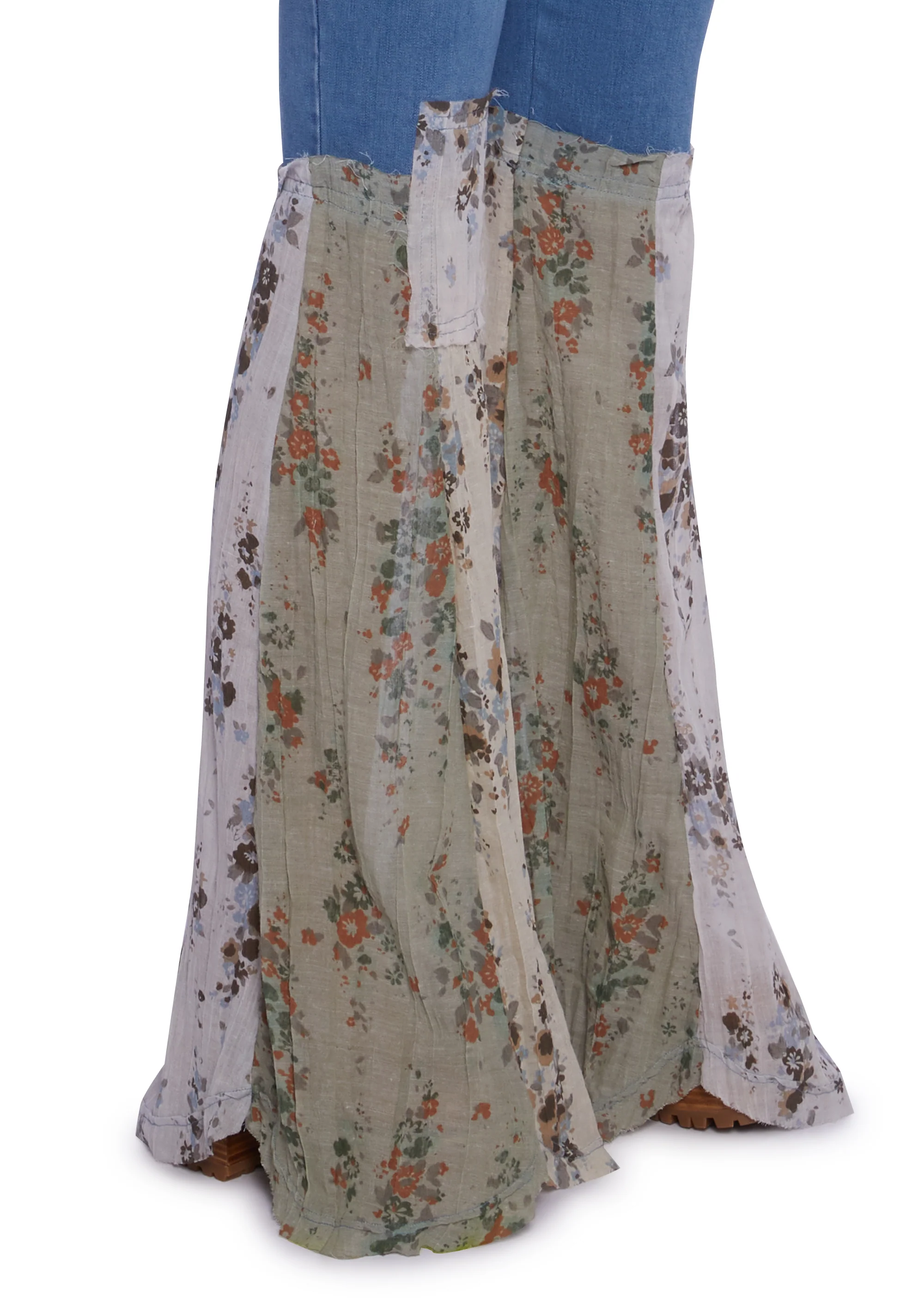 Flora Delights Denim Pants - Image 5