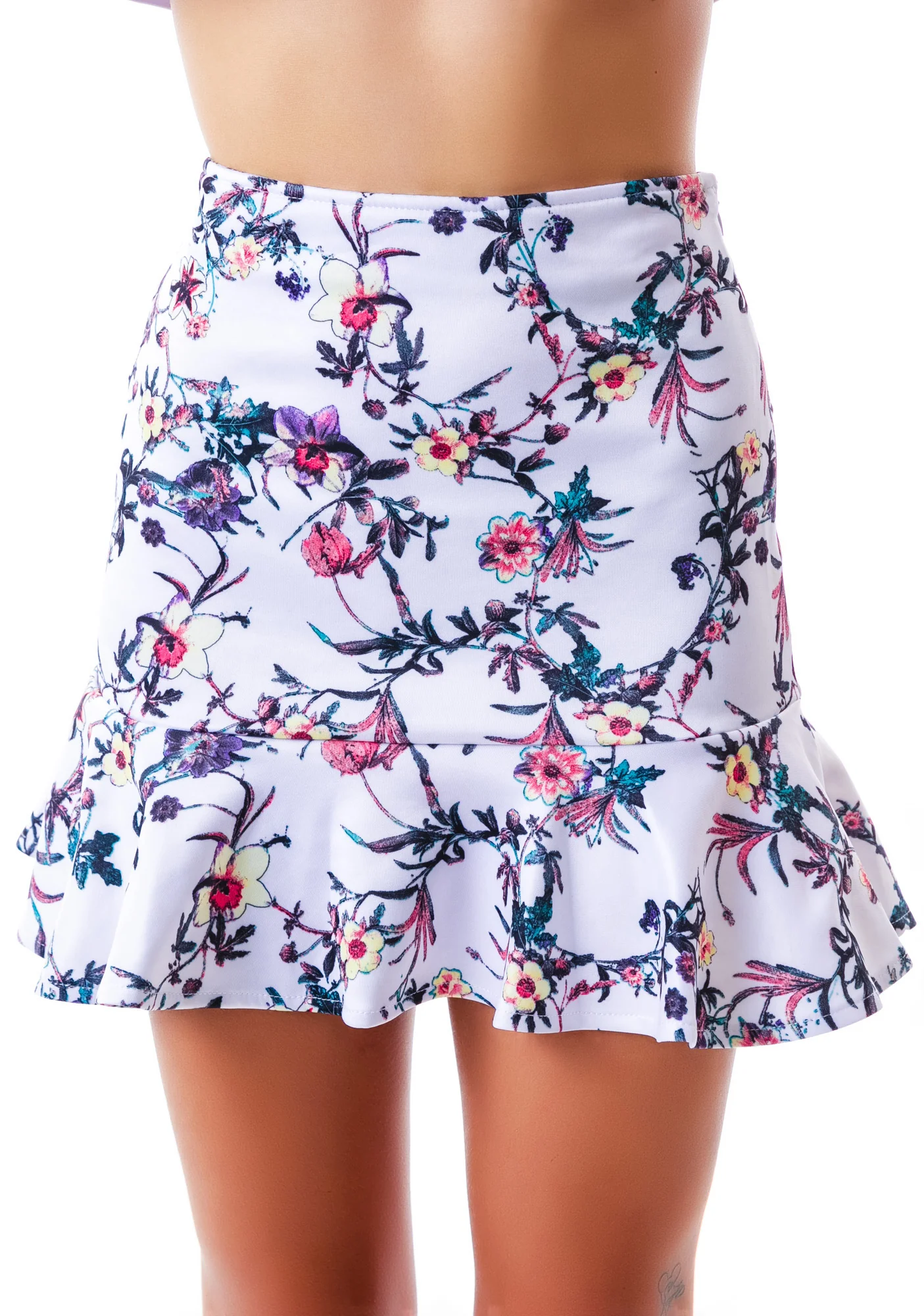 Flora Peplum Talk Skirt - Image 14