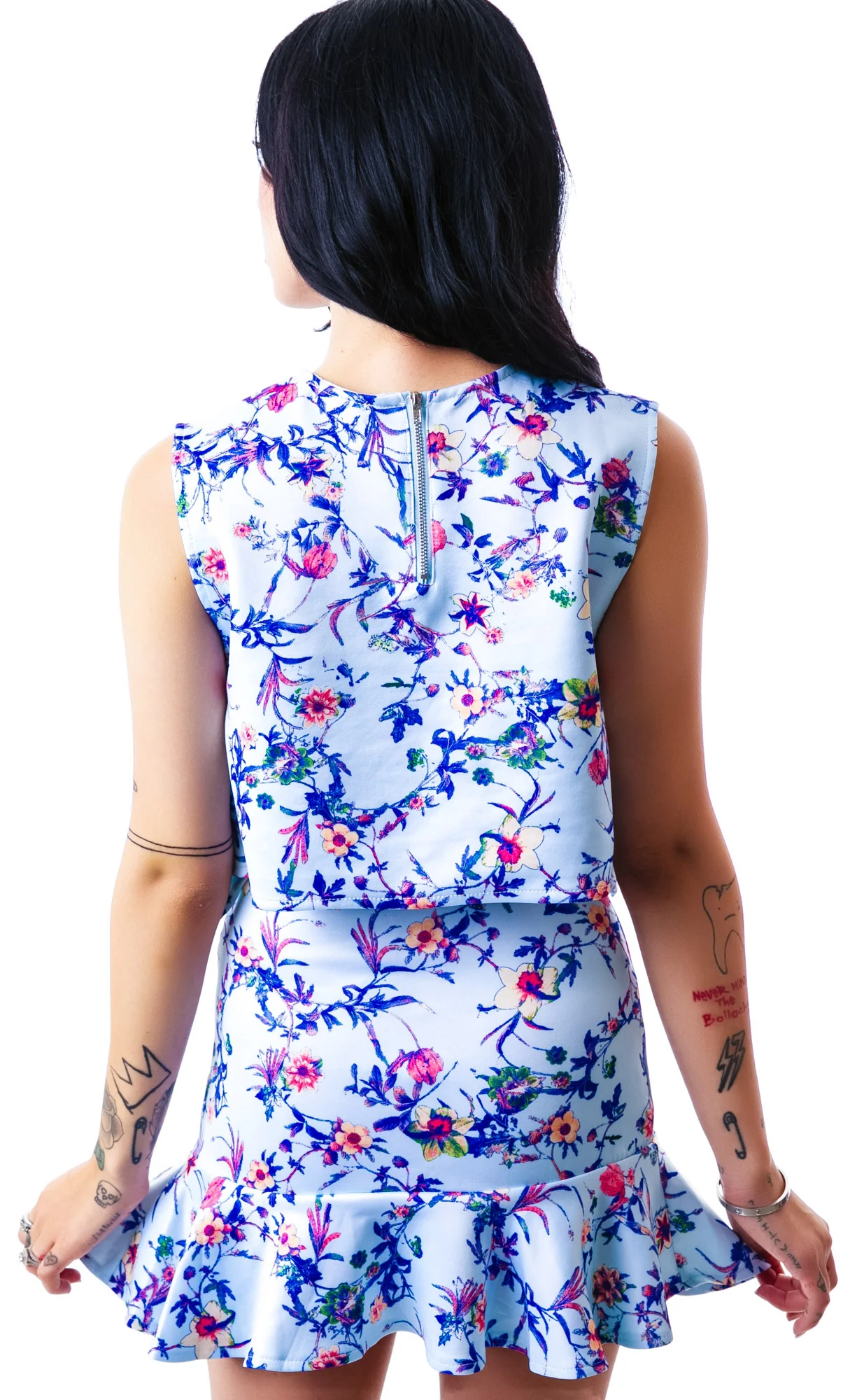 Flora Peplum Talk Skirt - Image 8