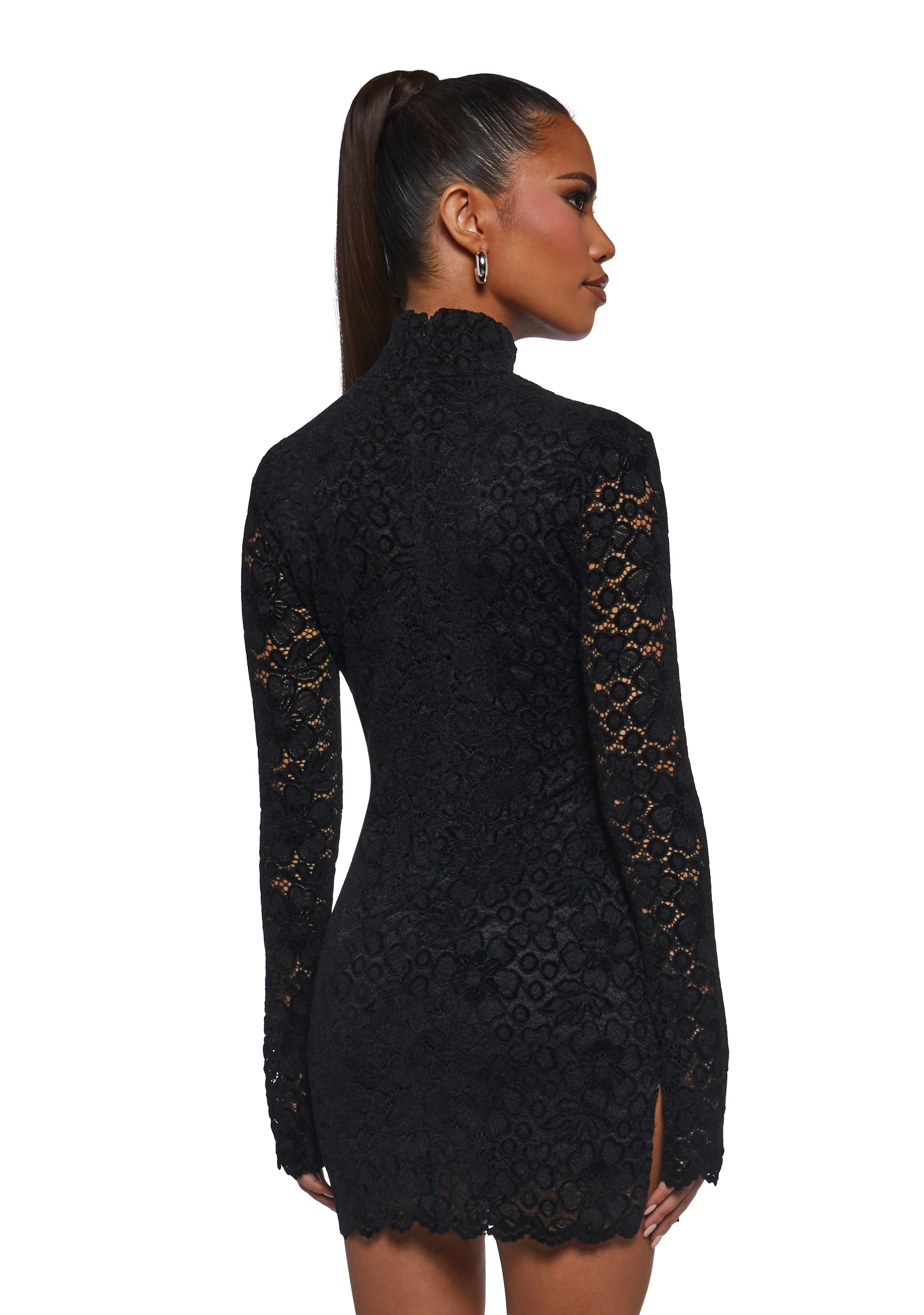 Floral Glow Mini Dress - Image 4