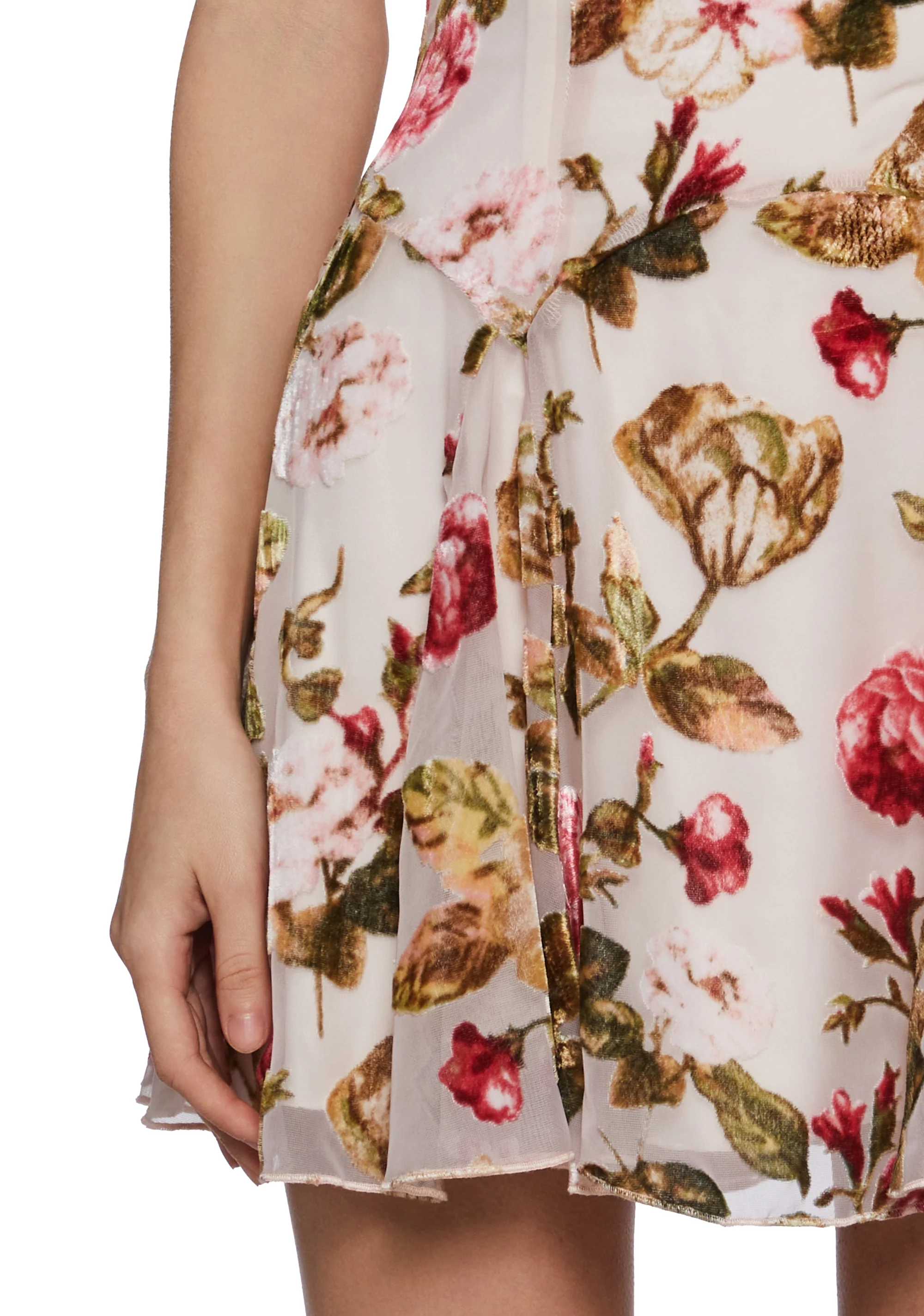 Love Vigilante Velvet Dress - Image 5