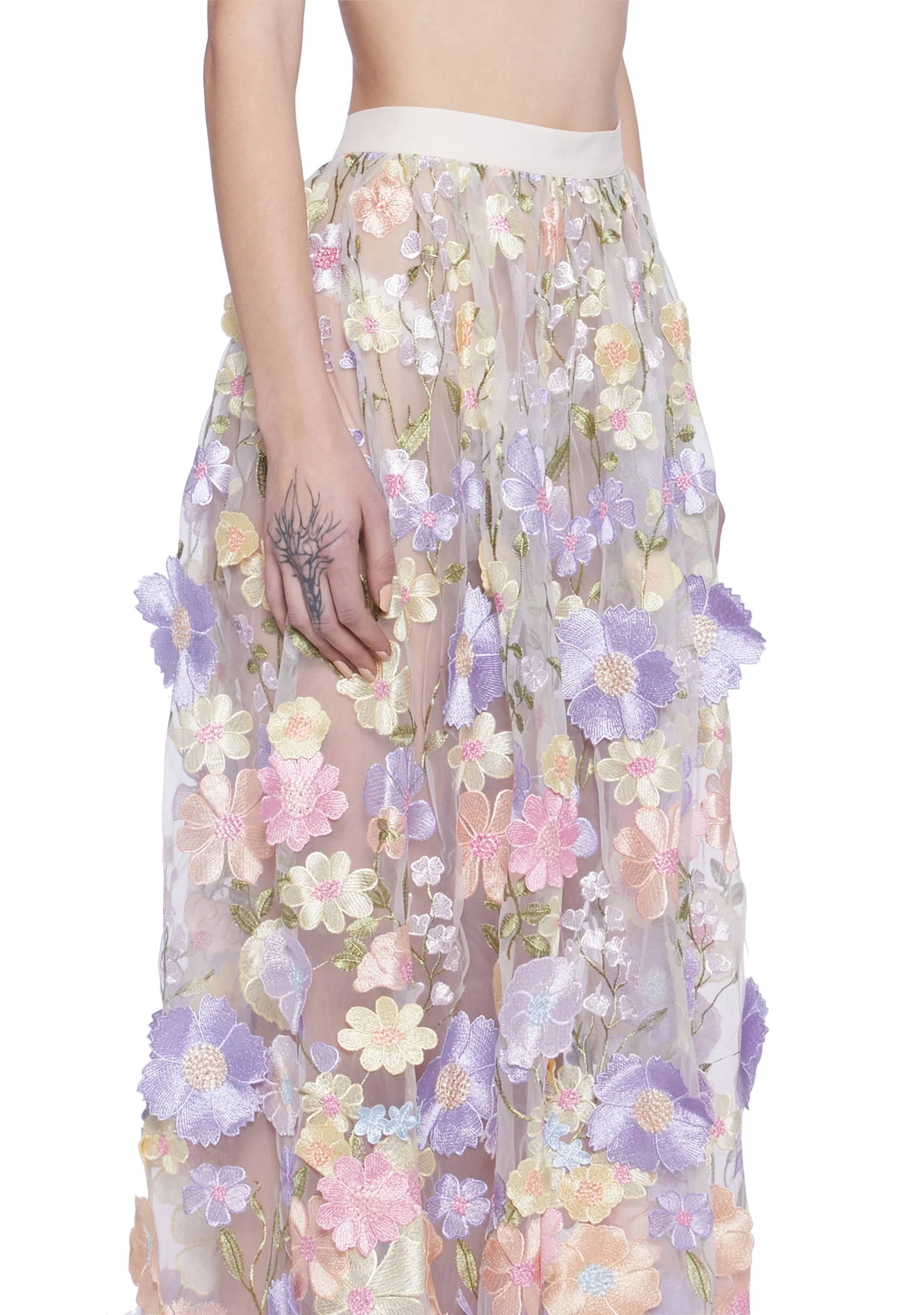 Floral Dreams Maxi Skirt - Image 4