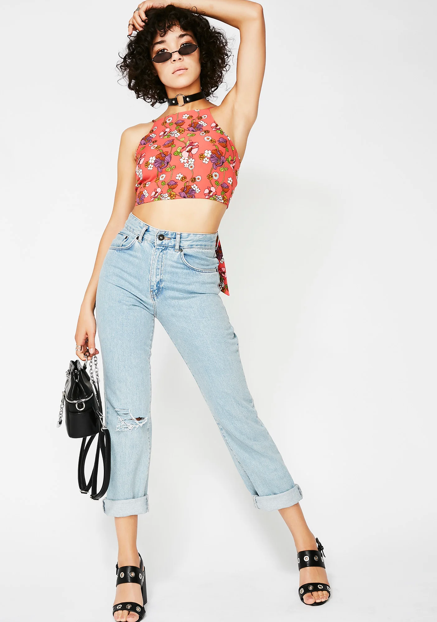 Floral Haze Crop Top - Image 5