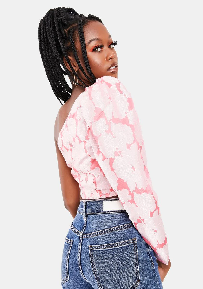 Floral Long Sleeve Top - Image 4