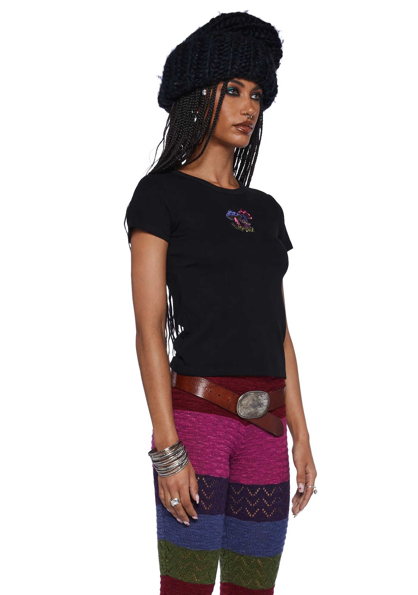 Flower Babe Baby Tee - Image 3