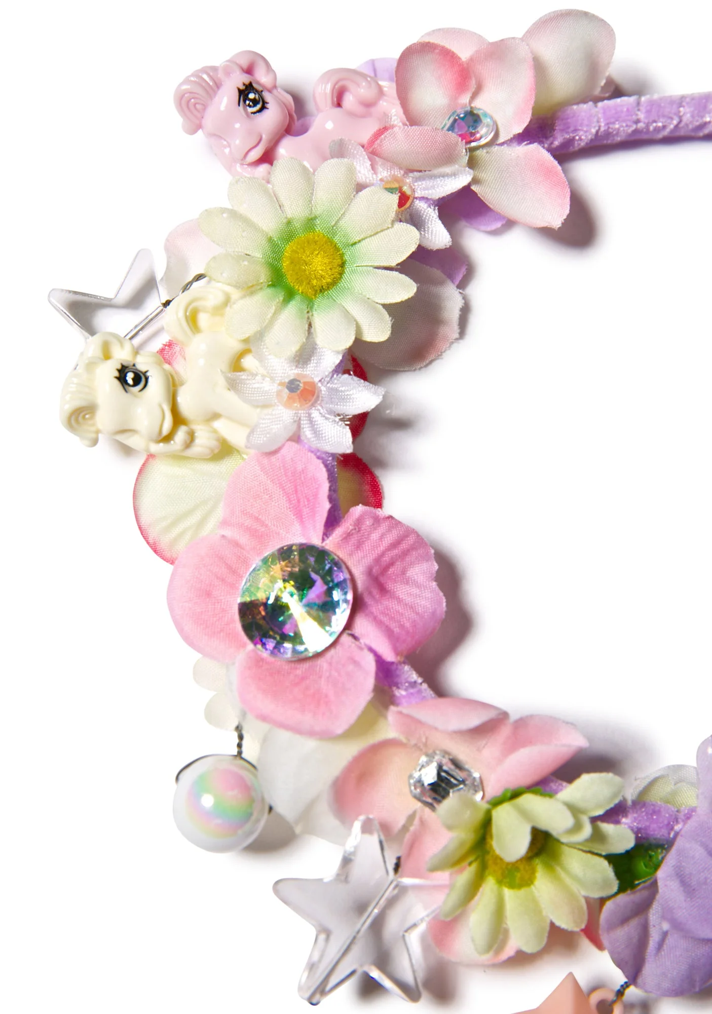 Flower Bomb Headband - Purple - Image 18