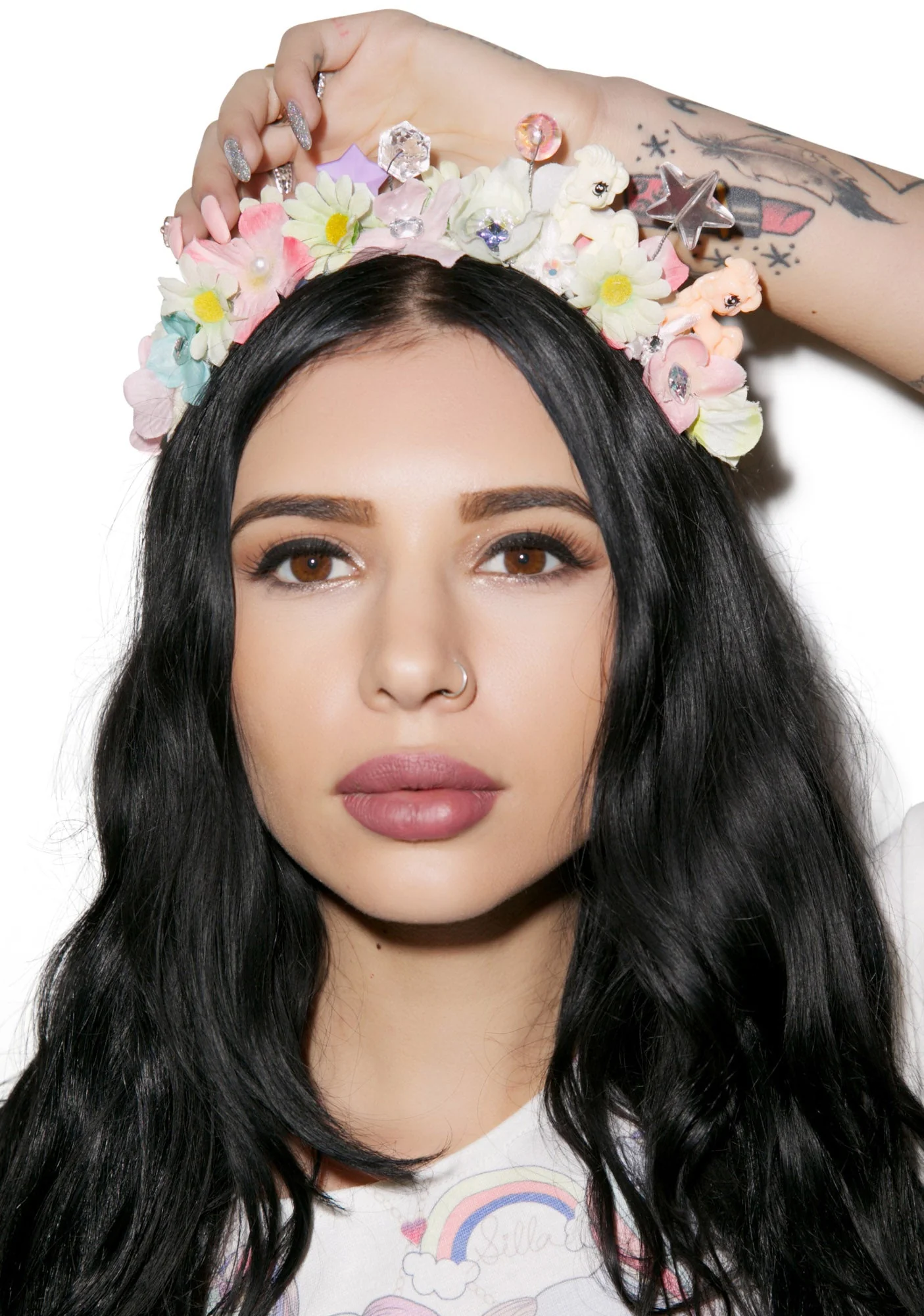 Flower Bomb Headband - Purple - Image 22