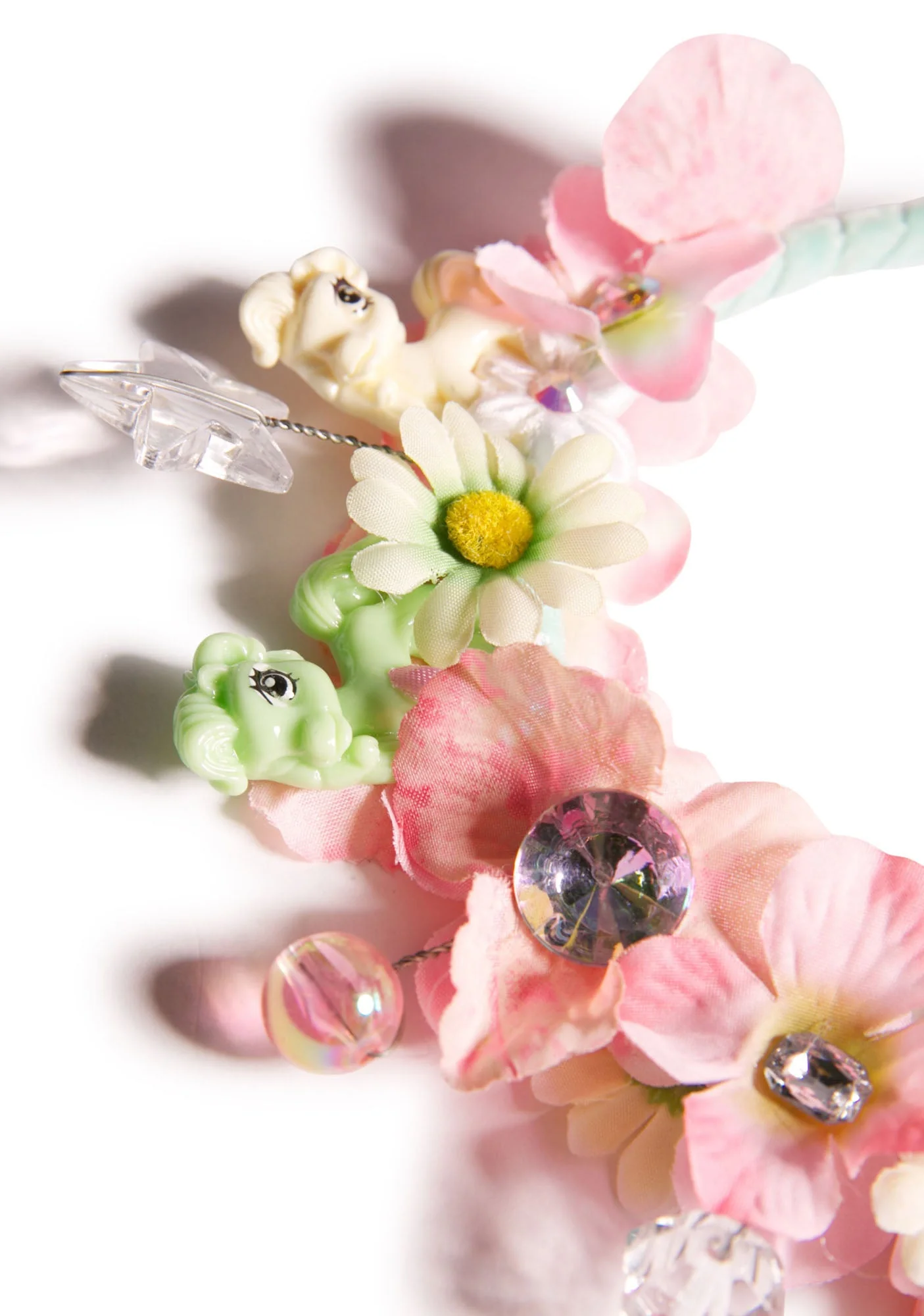 Flower Bomb Headband - Green - Image 10