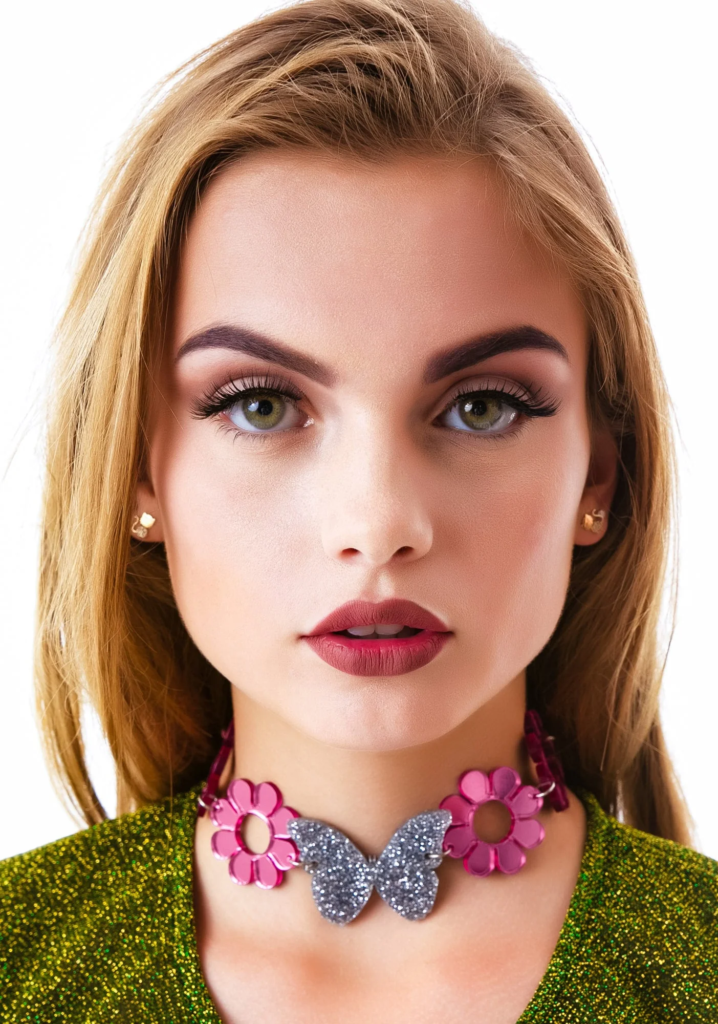 Flower Child Choker - Silver - Image 7