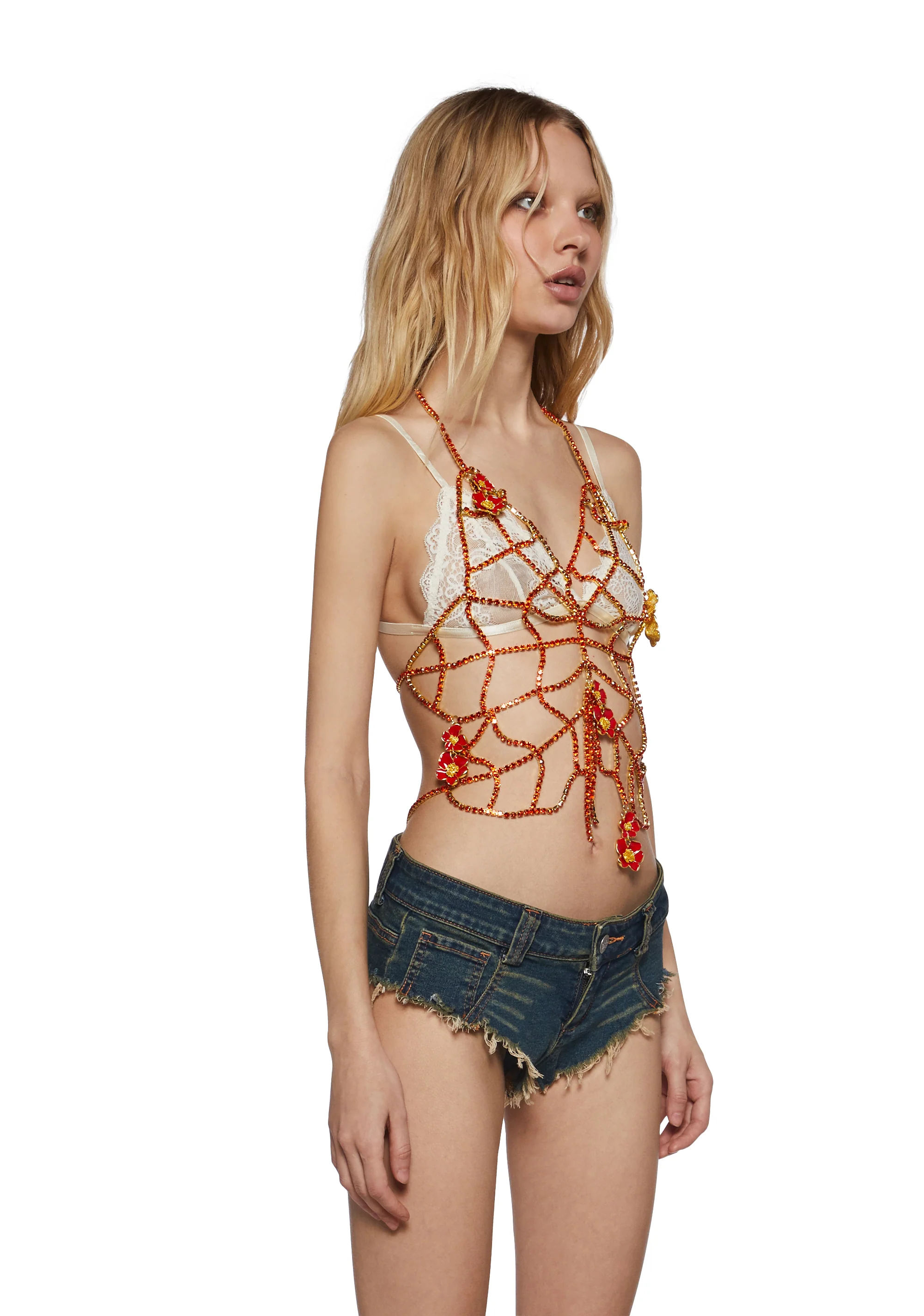 Botanical Effect Chain Harness - Image 3
