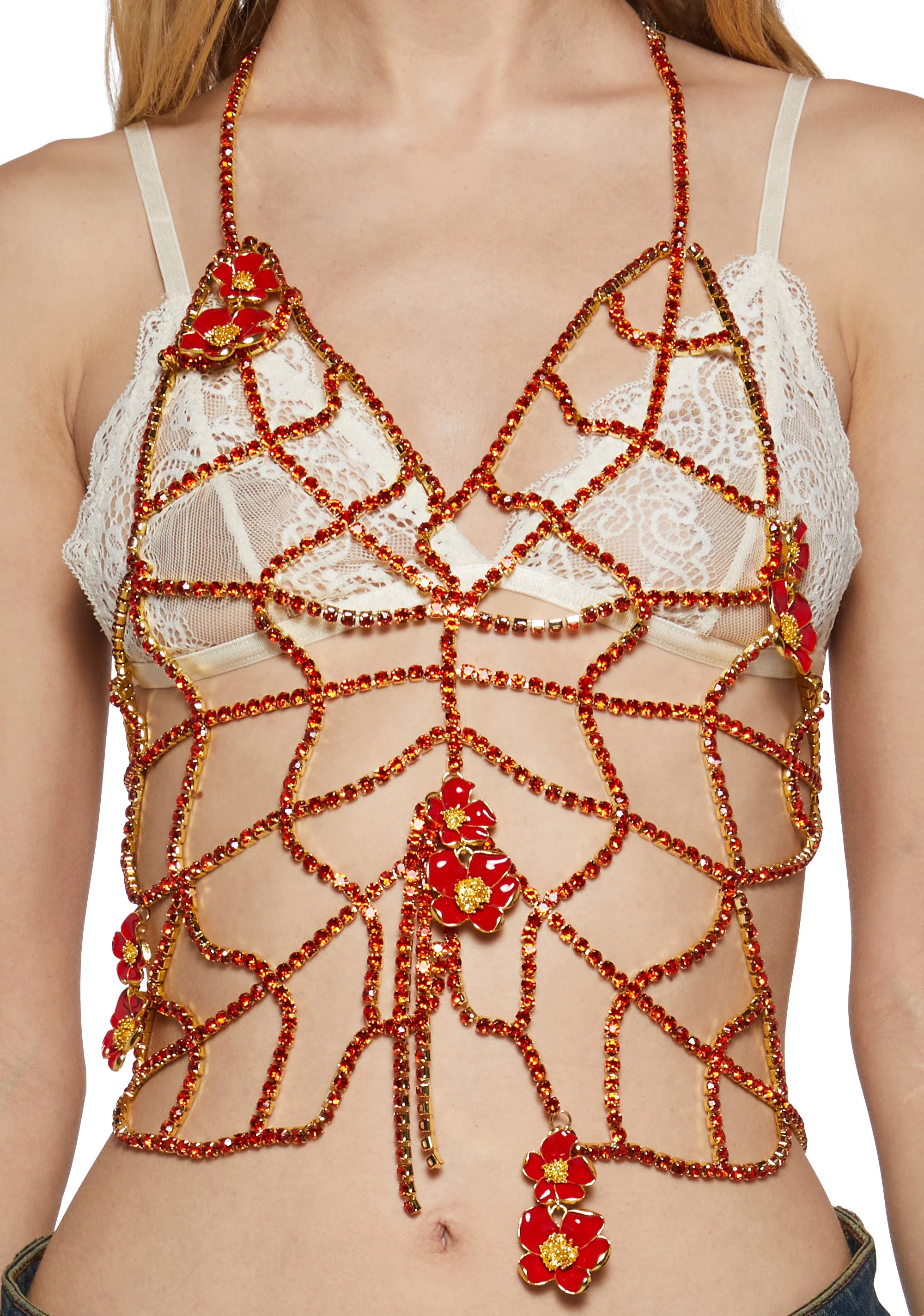Botanical Effect Chain Harness - Image 5