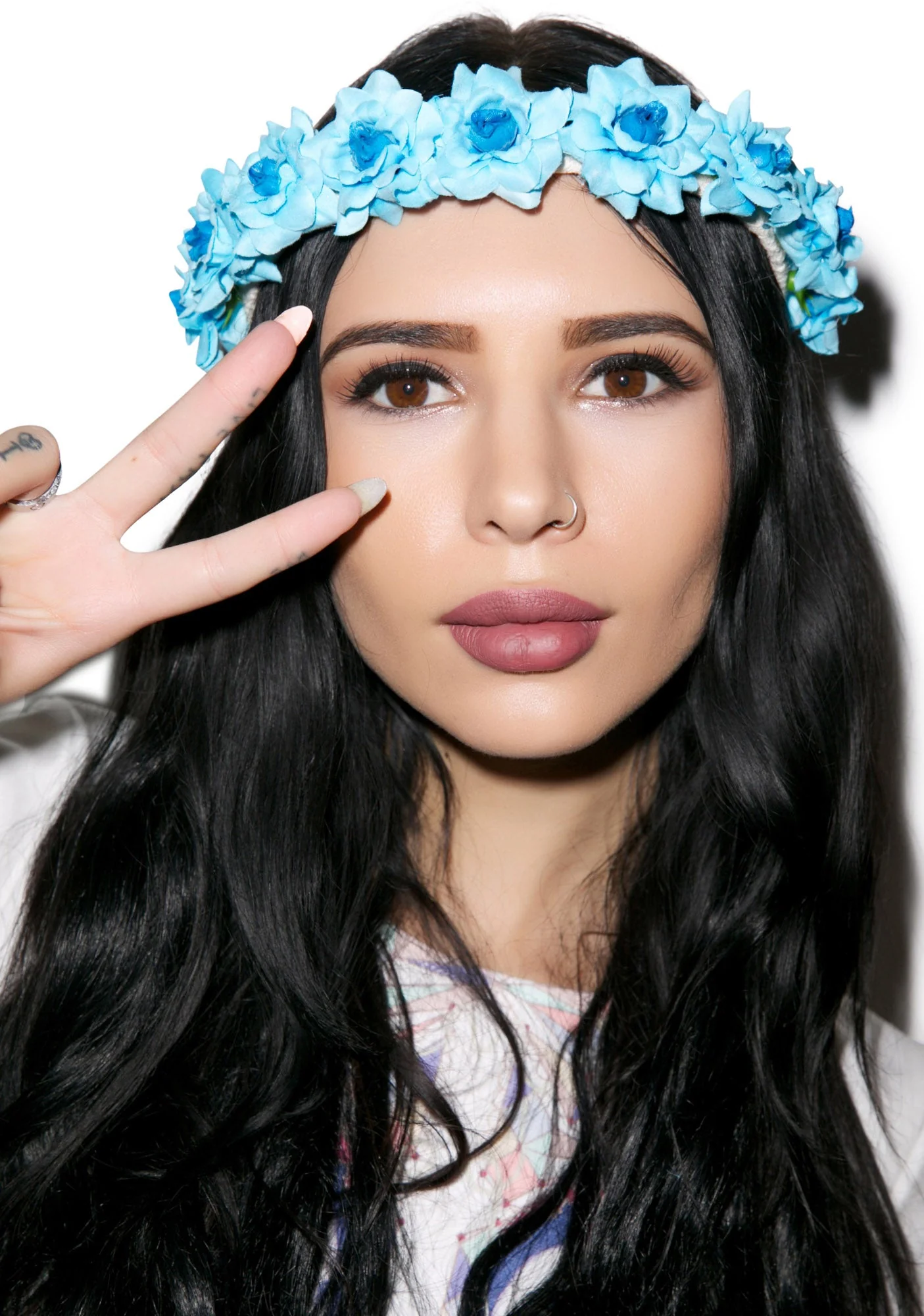 Flower Power Headband - Pink - Image 10