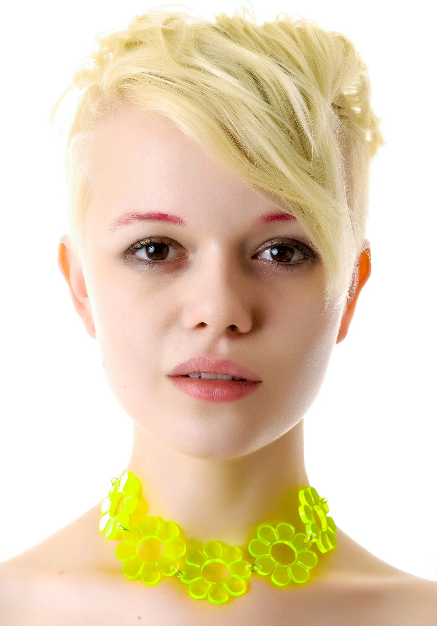 Flower Power Necklace - Green - Image 5