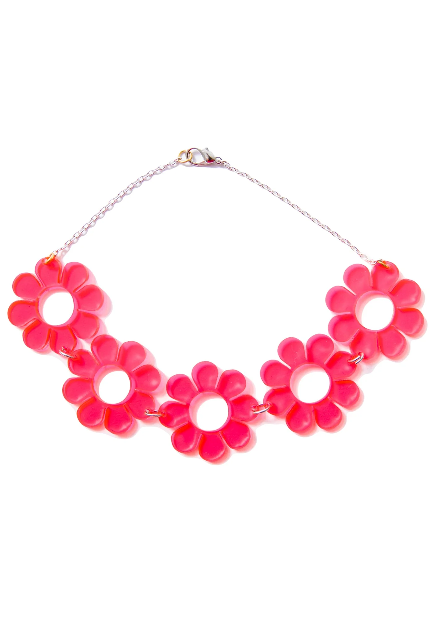 Flower Power Necklace - Green - Image 6