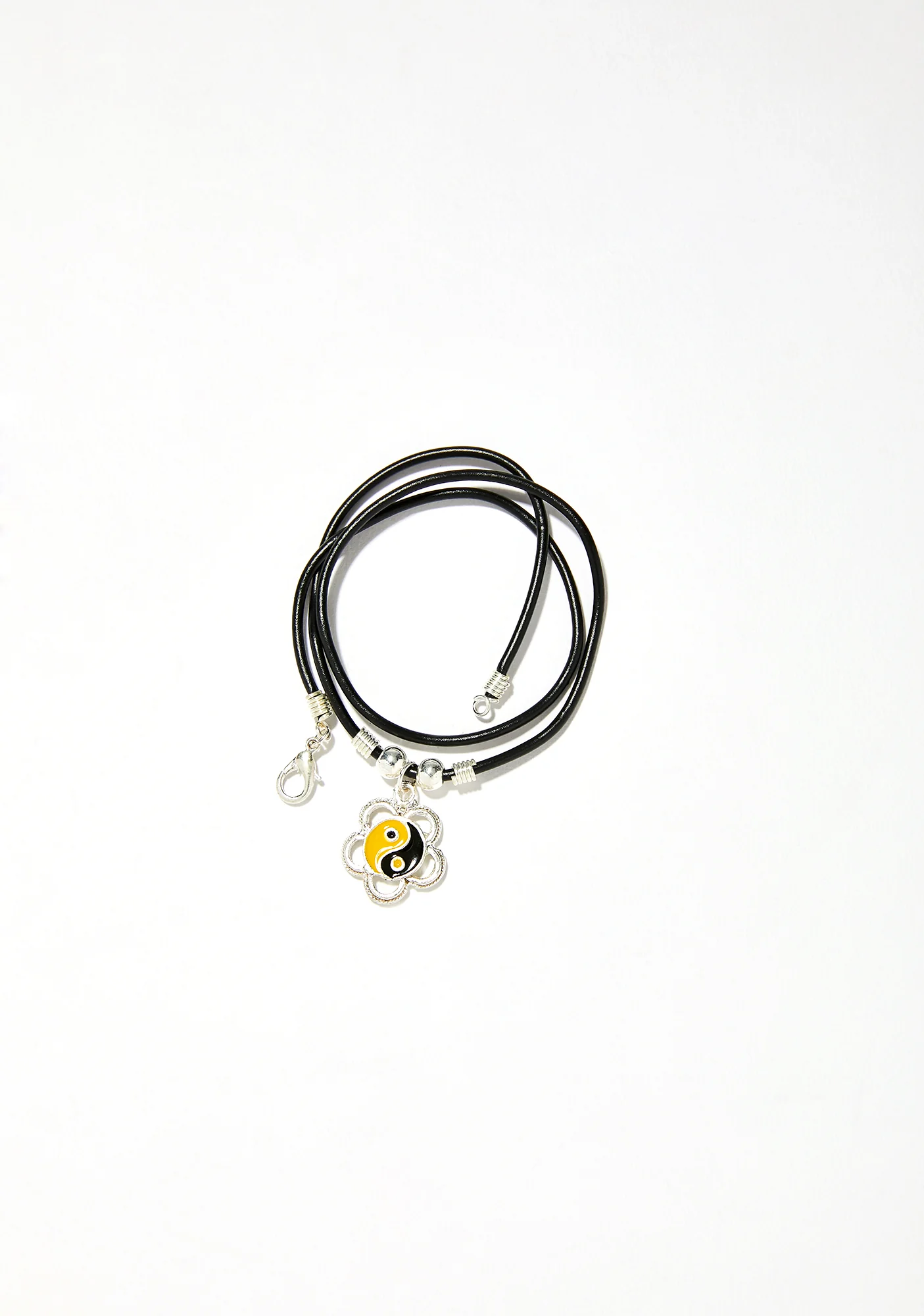 Flower Power Yin Yang Necklace - Image 2